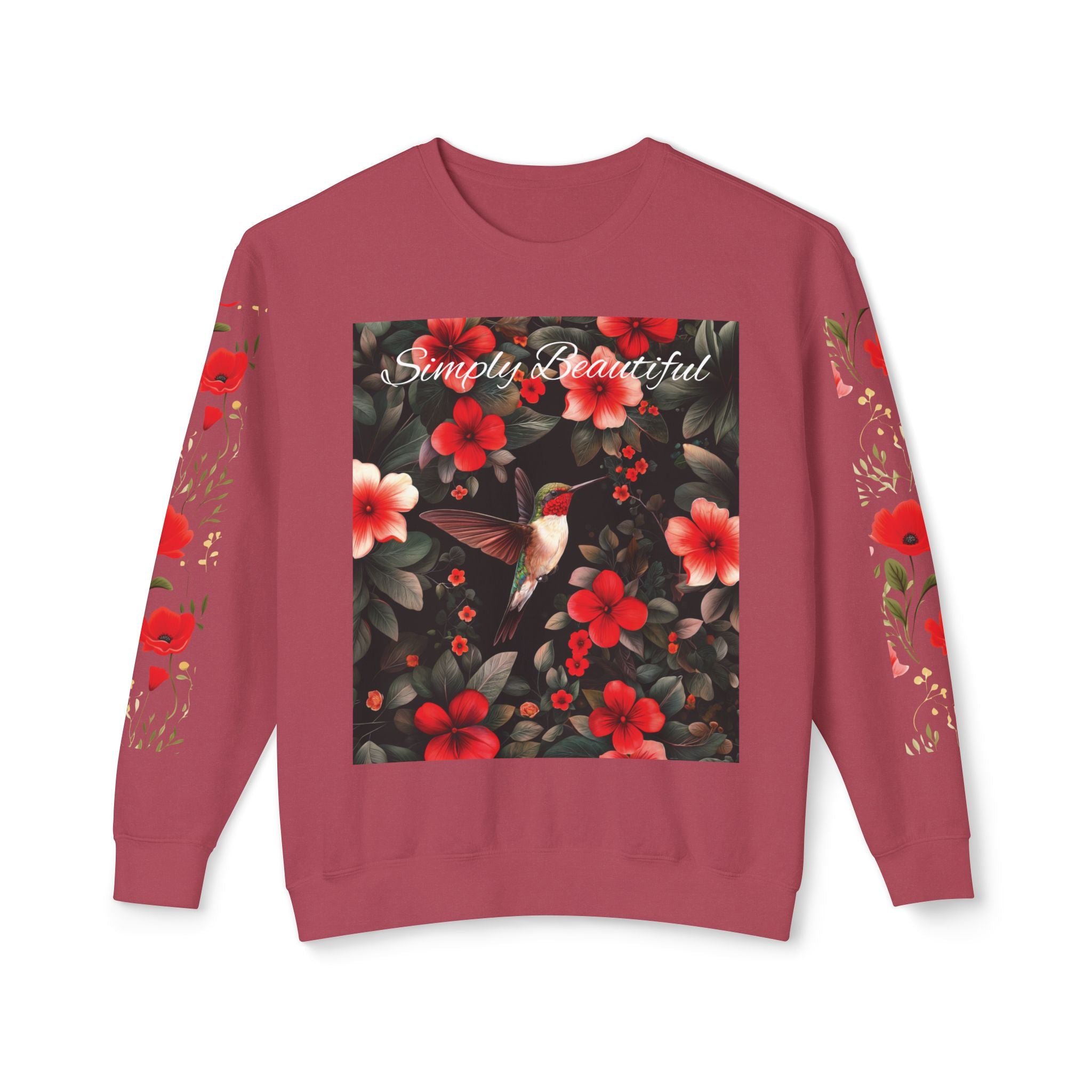 Humming Bird Lightweight Sweatshirt - Angel Body