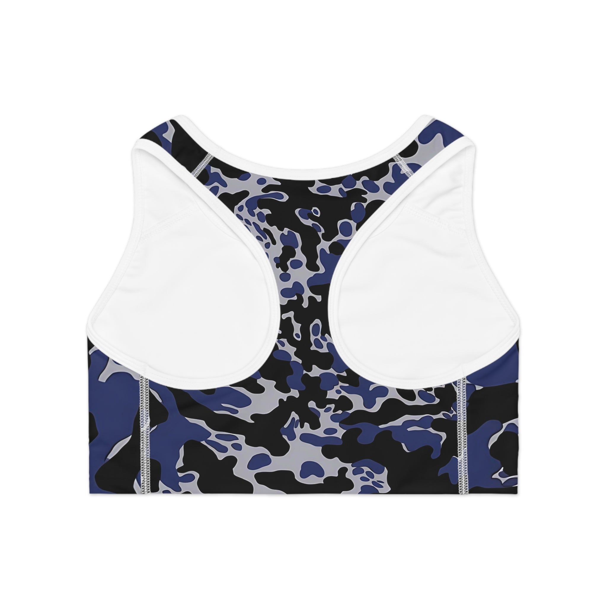 Camo Sports Bra - Stylish Athletic Hoodie for Active Women