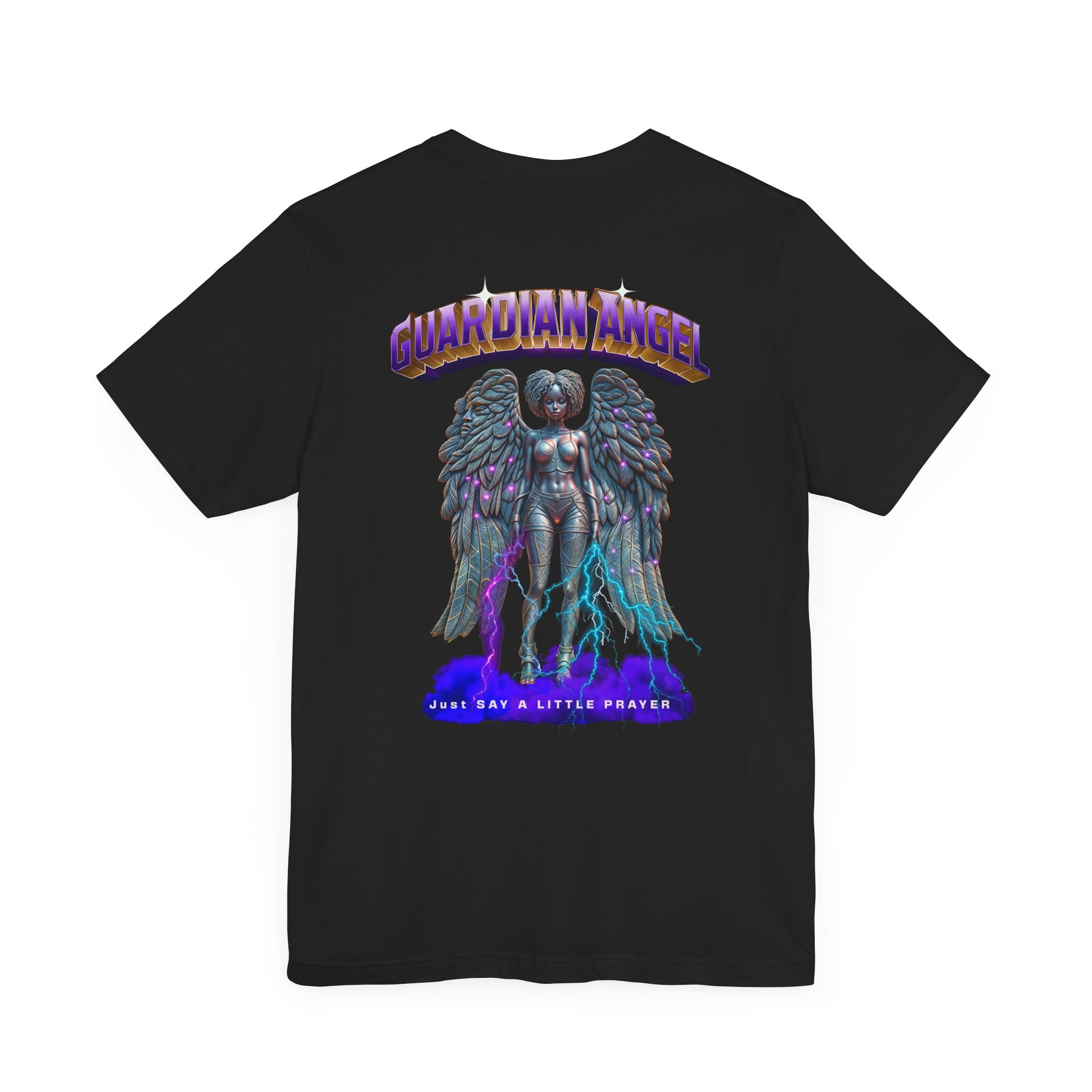 Unisex Jersey Short Sleeve Tee. Guardian Angel Spiritual Warrior - Angel Body