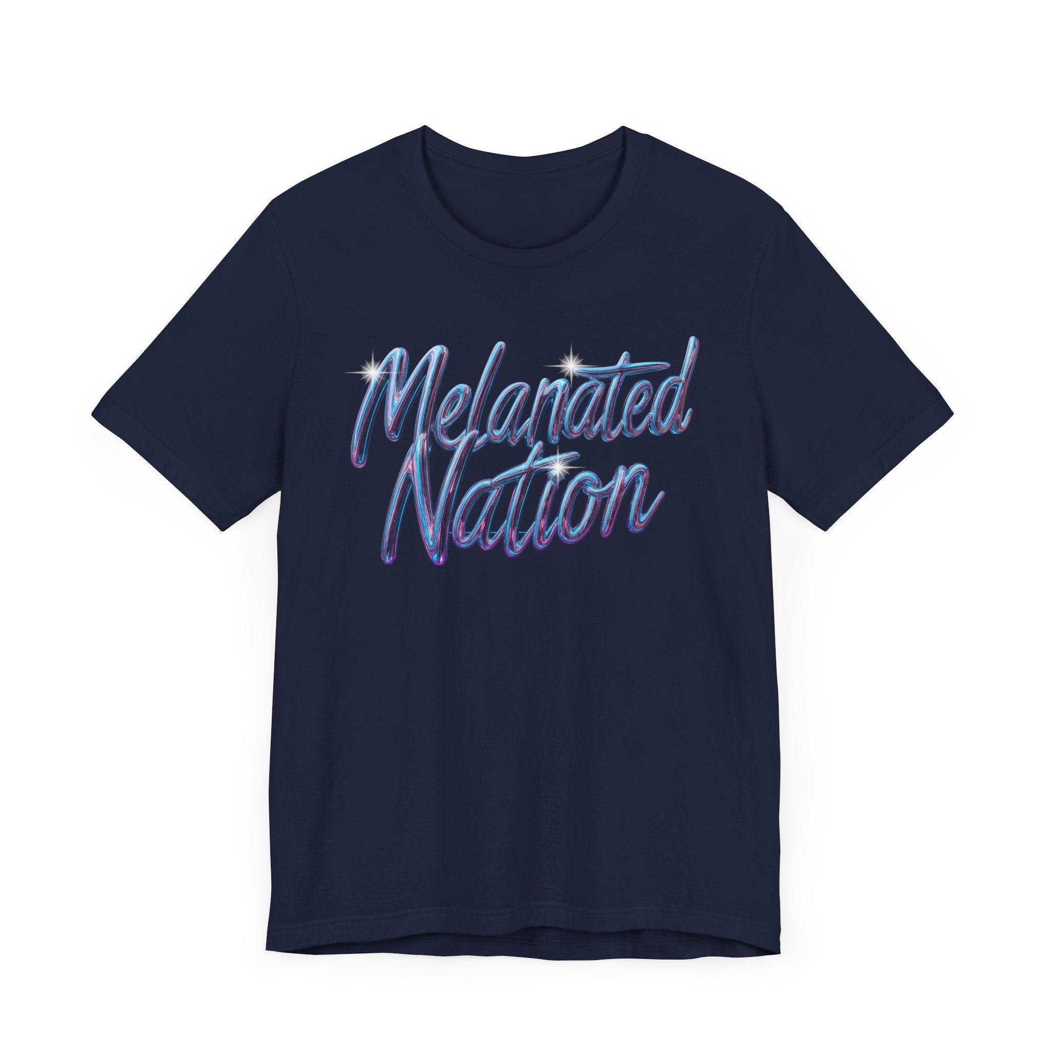 Unisex Jersey Short Sleeve Tee Melanated Nation - Angel Body