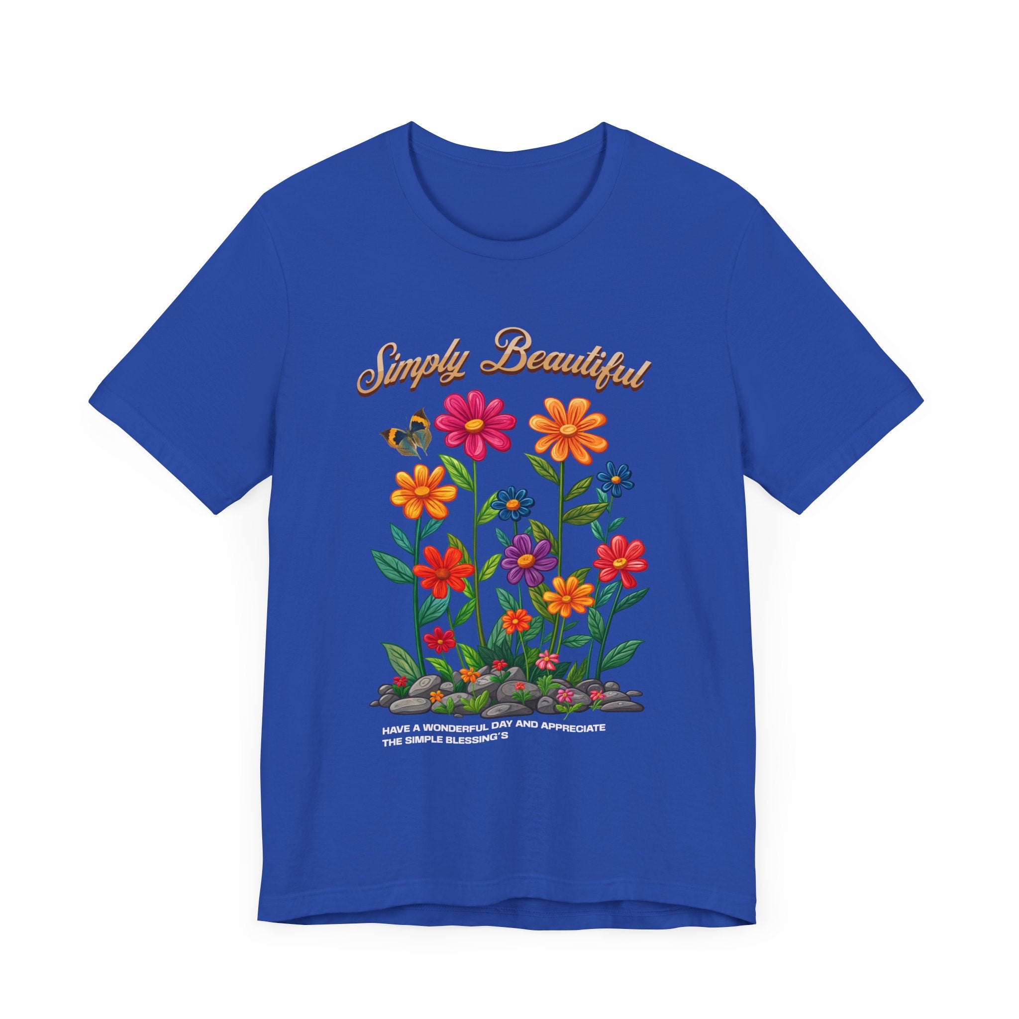Unisex Jersey Short Sleeve Tee: Simply Beautiful 2 - Angel Body