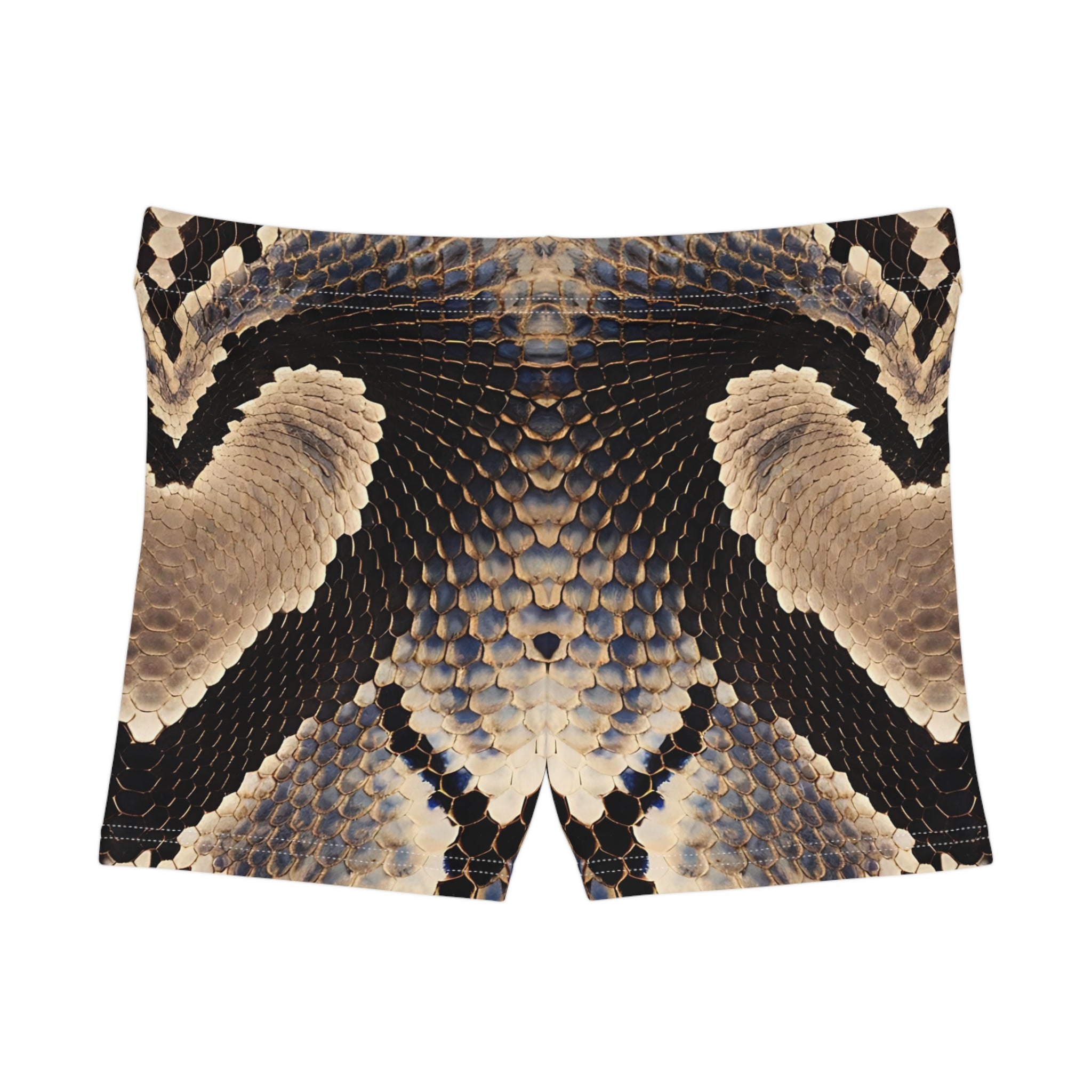 Stylish Python Print Women's Shorts - Trendy and Comfortable Summer Wear - Angel Body