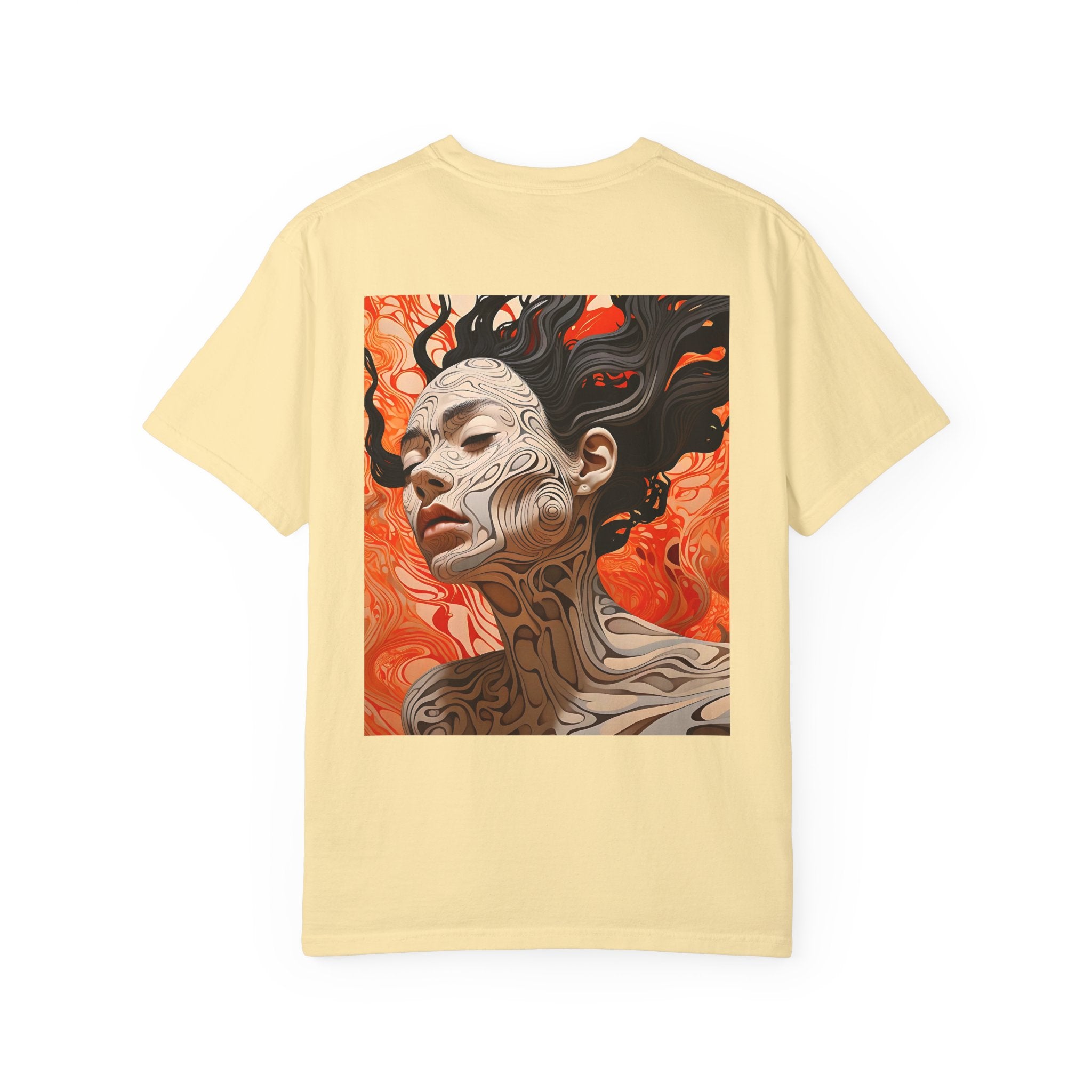 Artistic Unisex T-Shirt - Abstract Woman Design, Perfect for Creative Souls