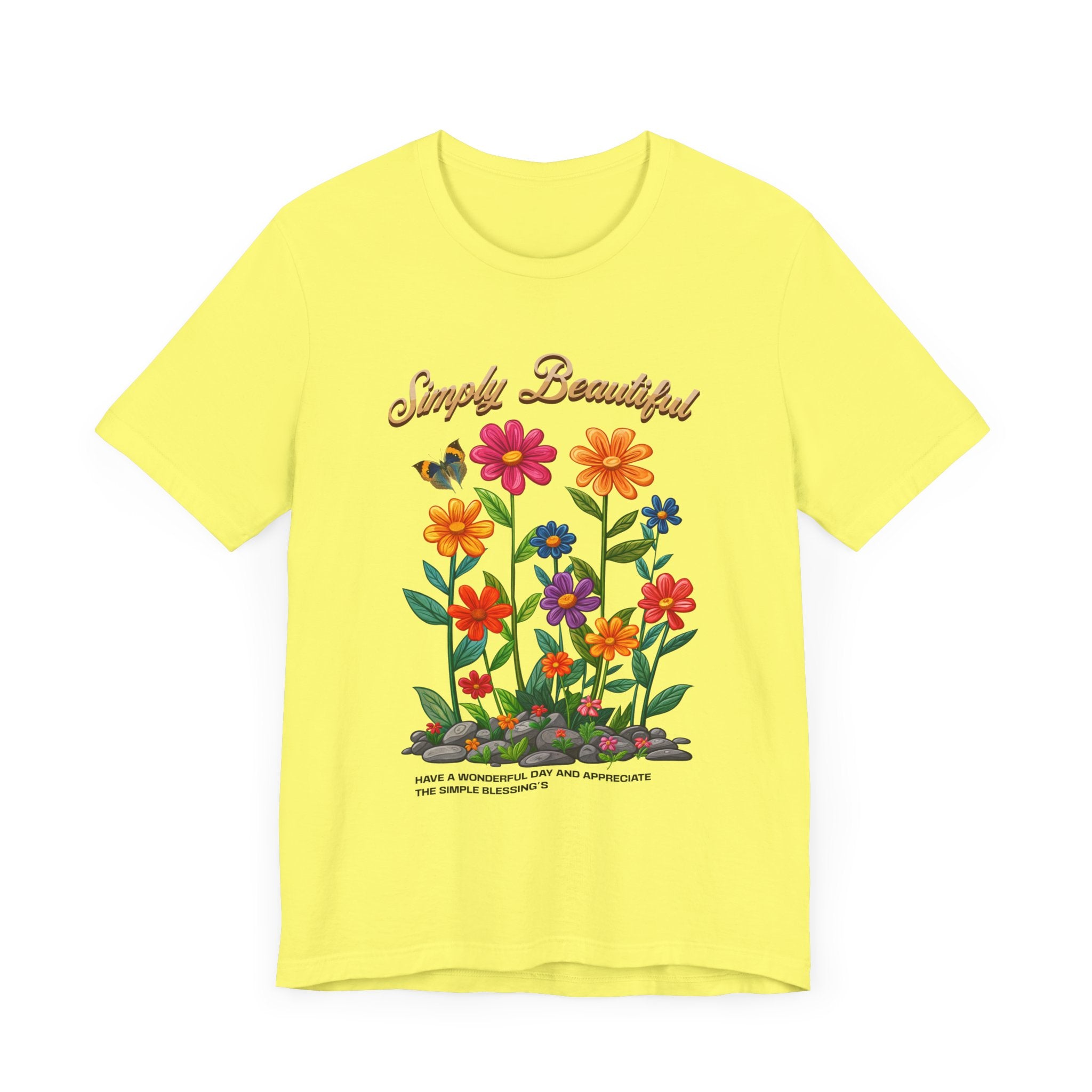 Unisex Jersey Short Sleeve Tee: Simply Beautiful - Angel Body
