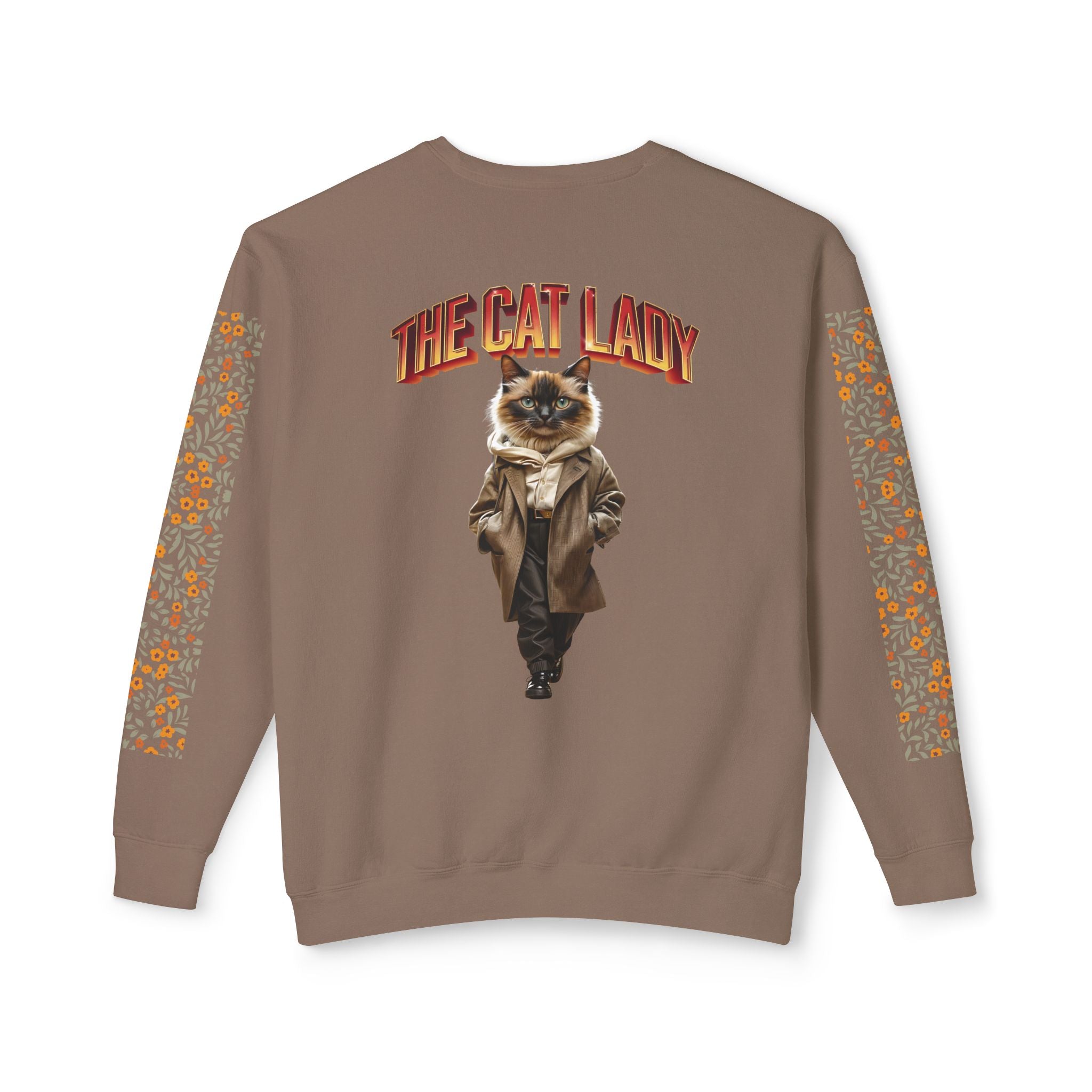 Unisex Lightweight Crewneck Sweatshirt - Angel Body