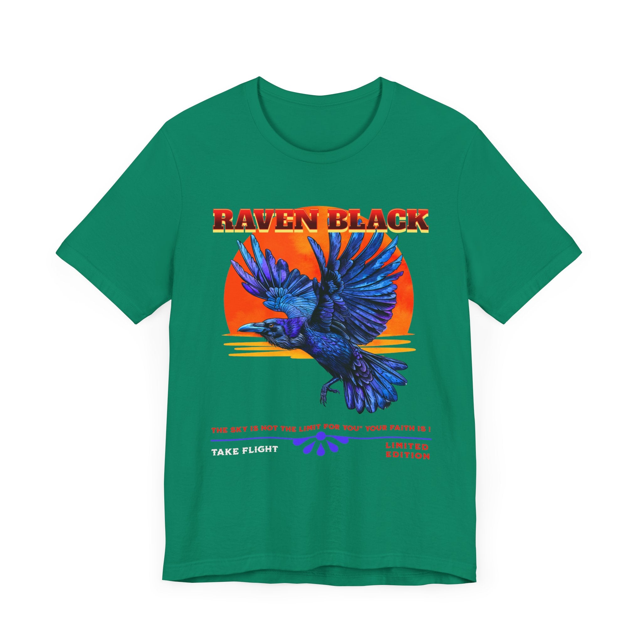 Unisex Jersey Short Sleeve Tee Title RAVEN BLACK /HAVE FAIHT - Angel Body