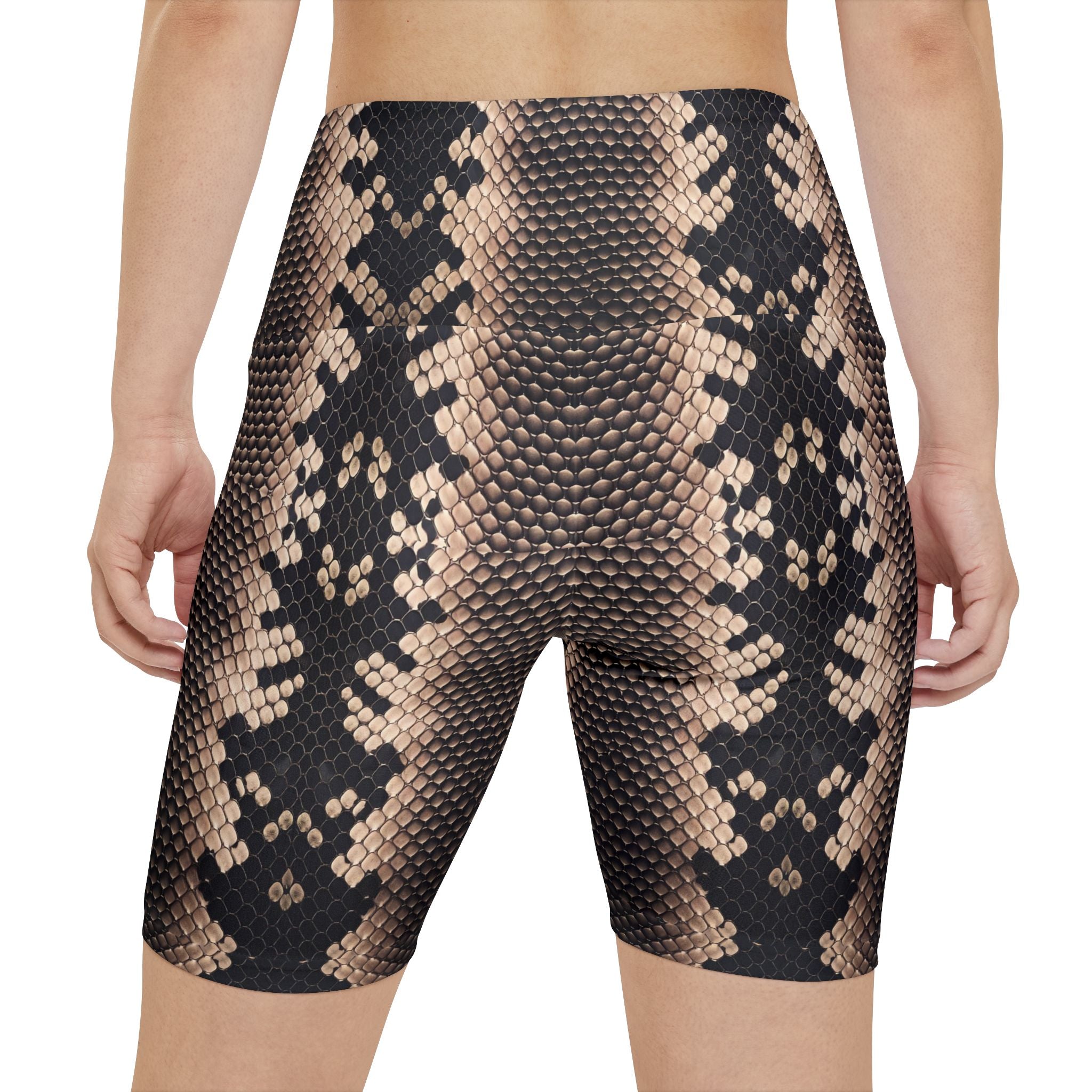 Women's Workout Shorts (AOP) - Angel Body