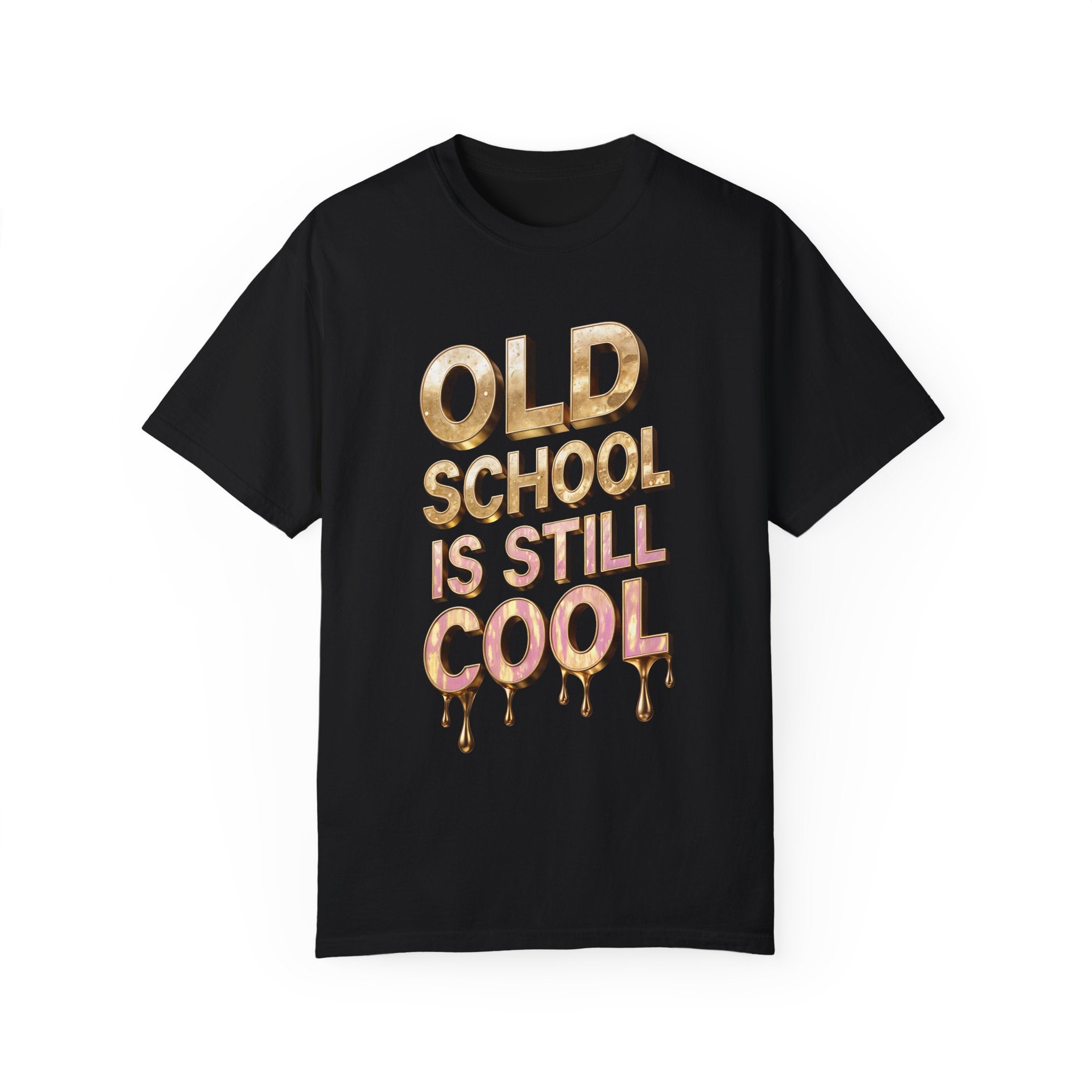 Vintage Feel Unisex T-Shirt - "Old School is Still Cool" - Angel Body