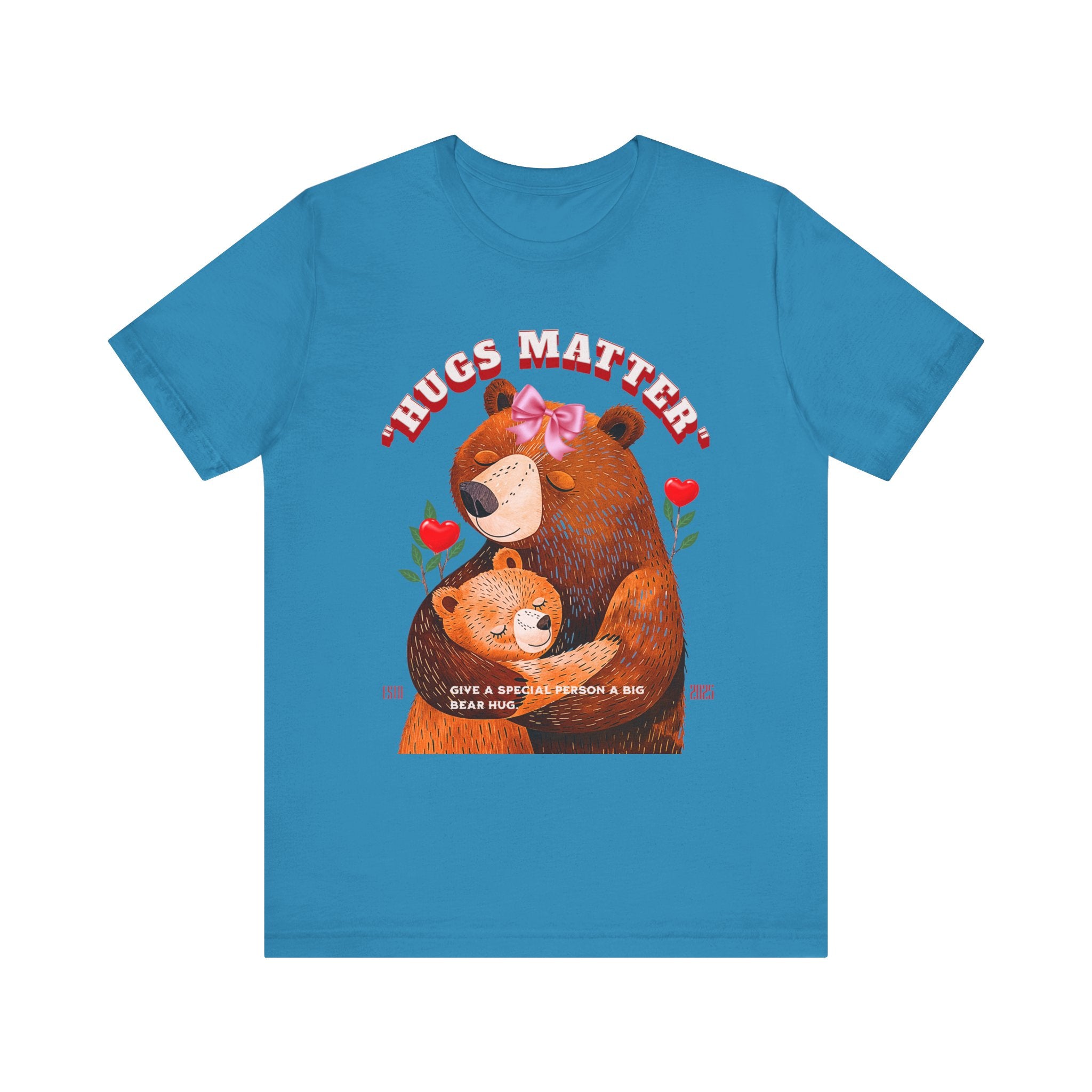 Unisex Jersey Short Sleeve Tee Hugs Matter - Angel Body