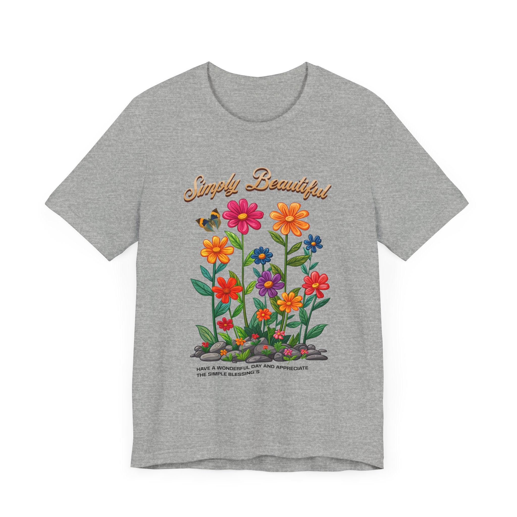 Unisex Jersey Short Sleeve Tee: Simply Beautiful - Angel Body