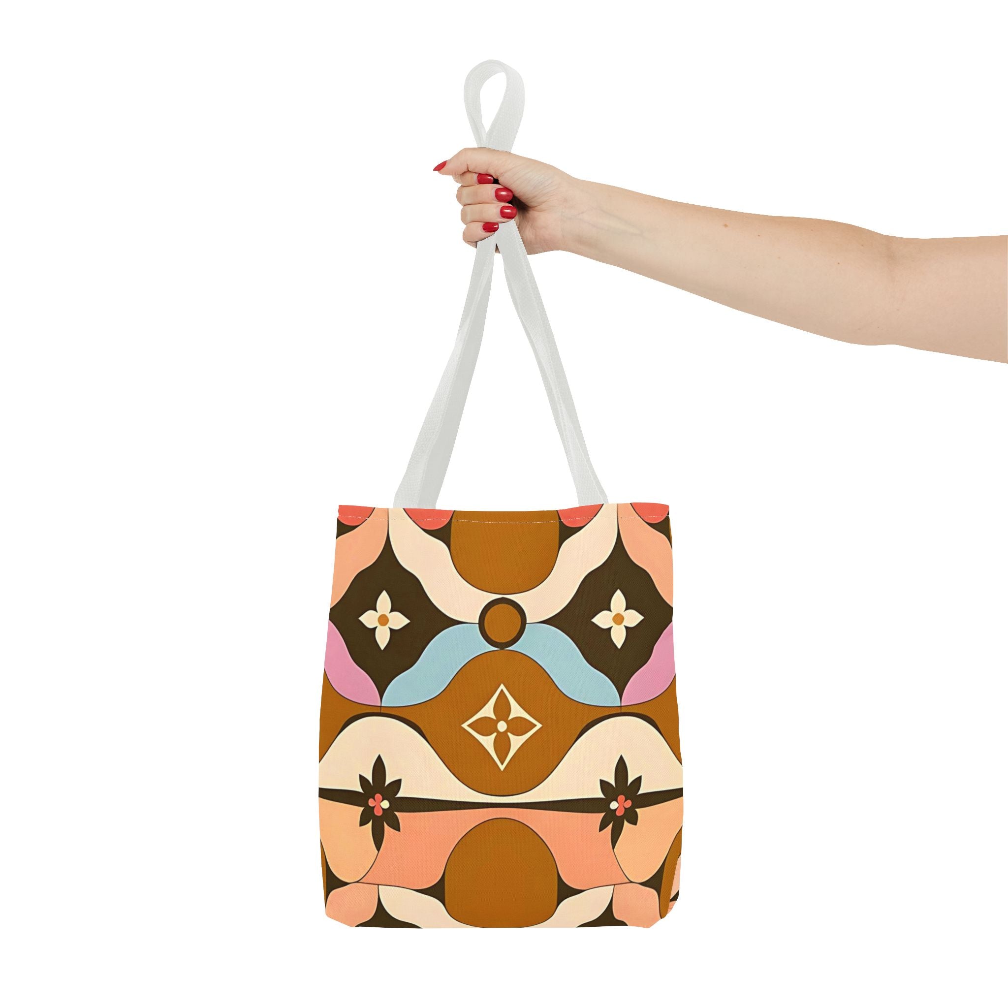 Boho Chic Tote Bag - Colorful Floral Design for Everyday Use - Angel Body