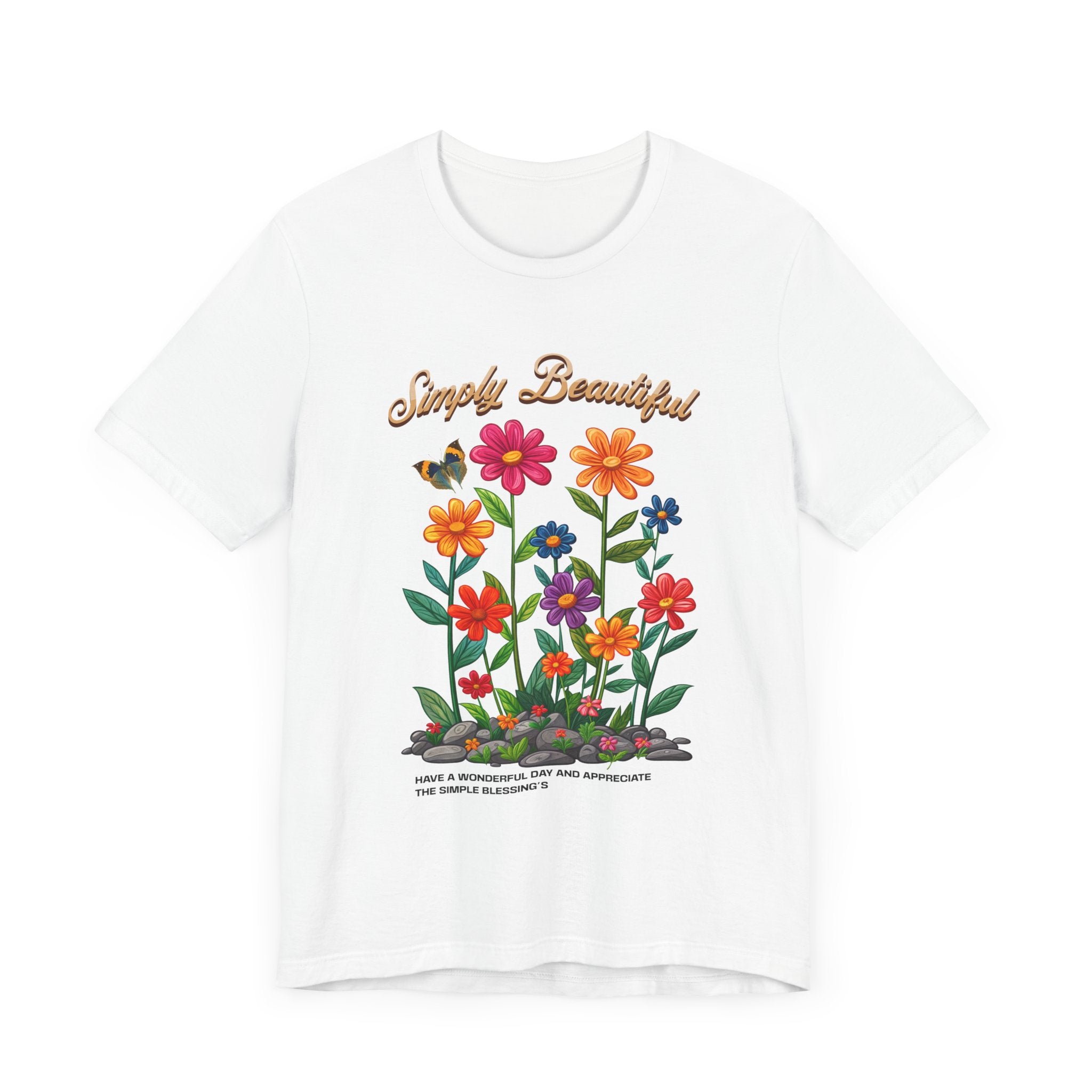Unisex Jersey Short Sleeve Tee: Simply Beautiful - Angel Body