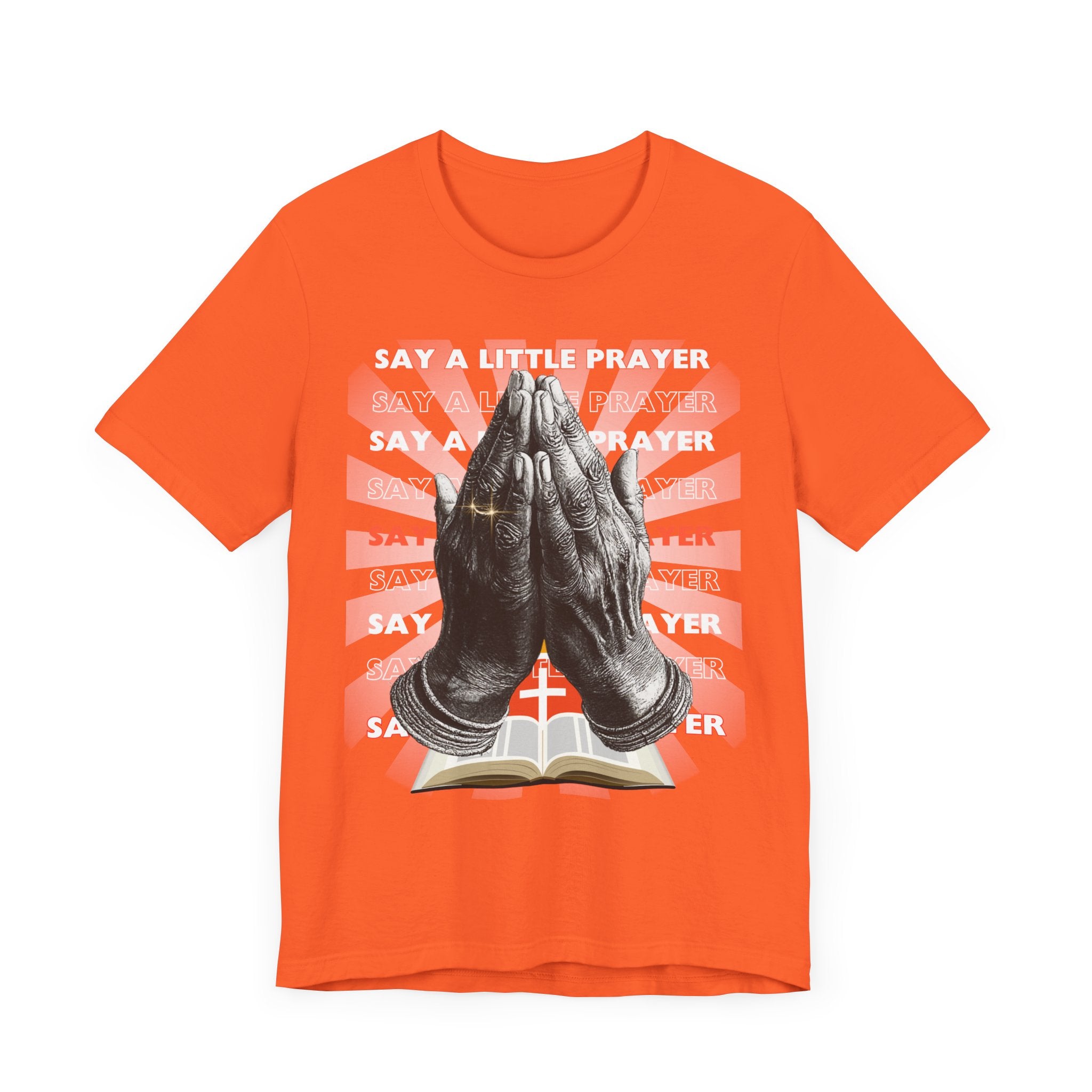 Unisex Jersey Short Sleeve Tee: With the heart warming words - Angel Body