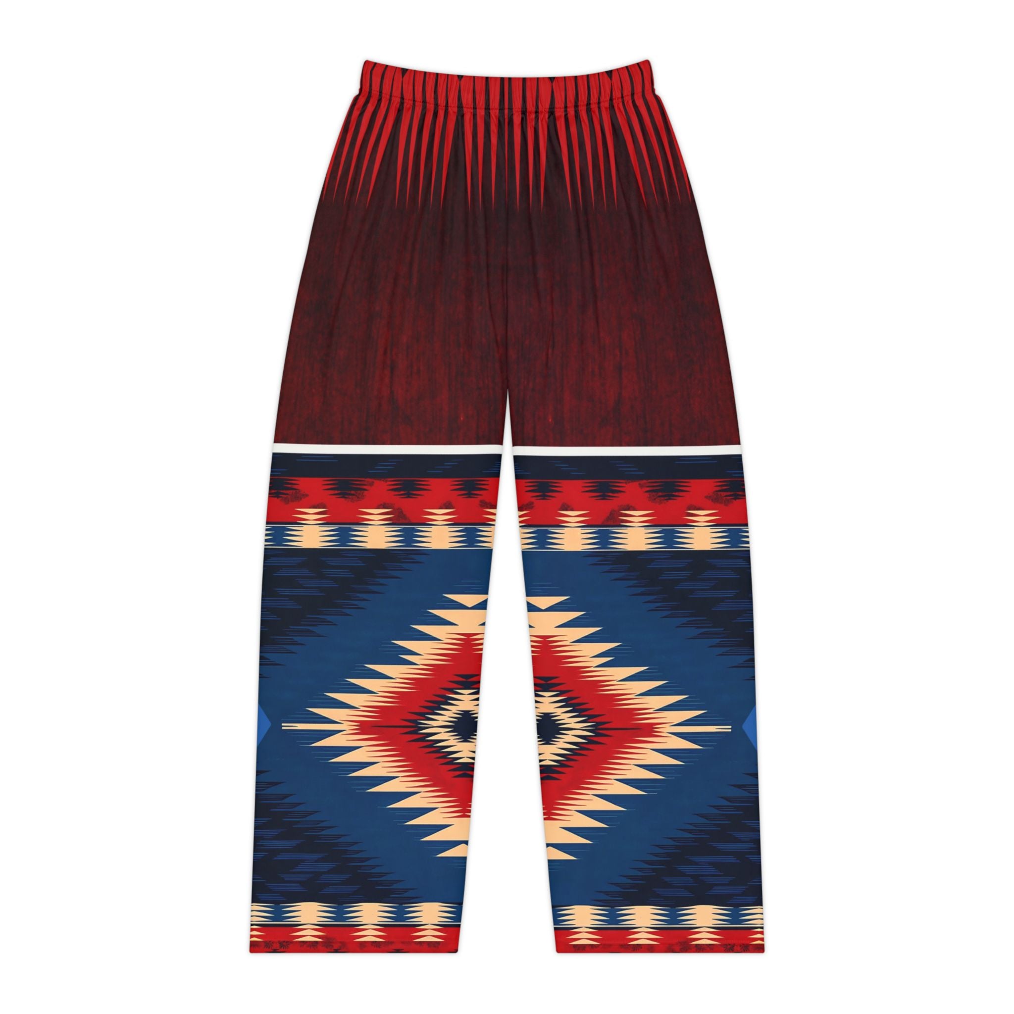 Cozy Bohemian Women's Pajama Pants - Colorful Ethnic Print for Relaxation & Sleep - Angel Body