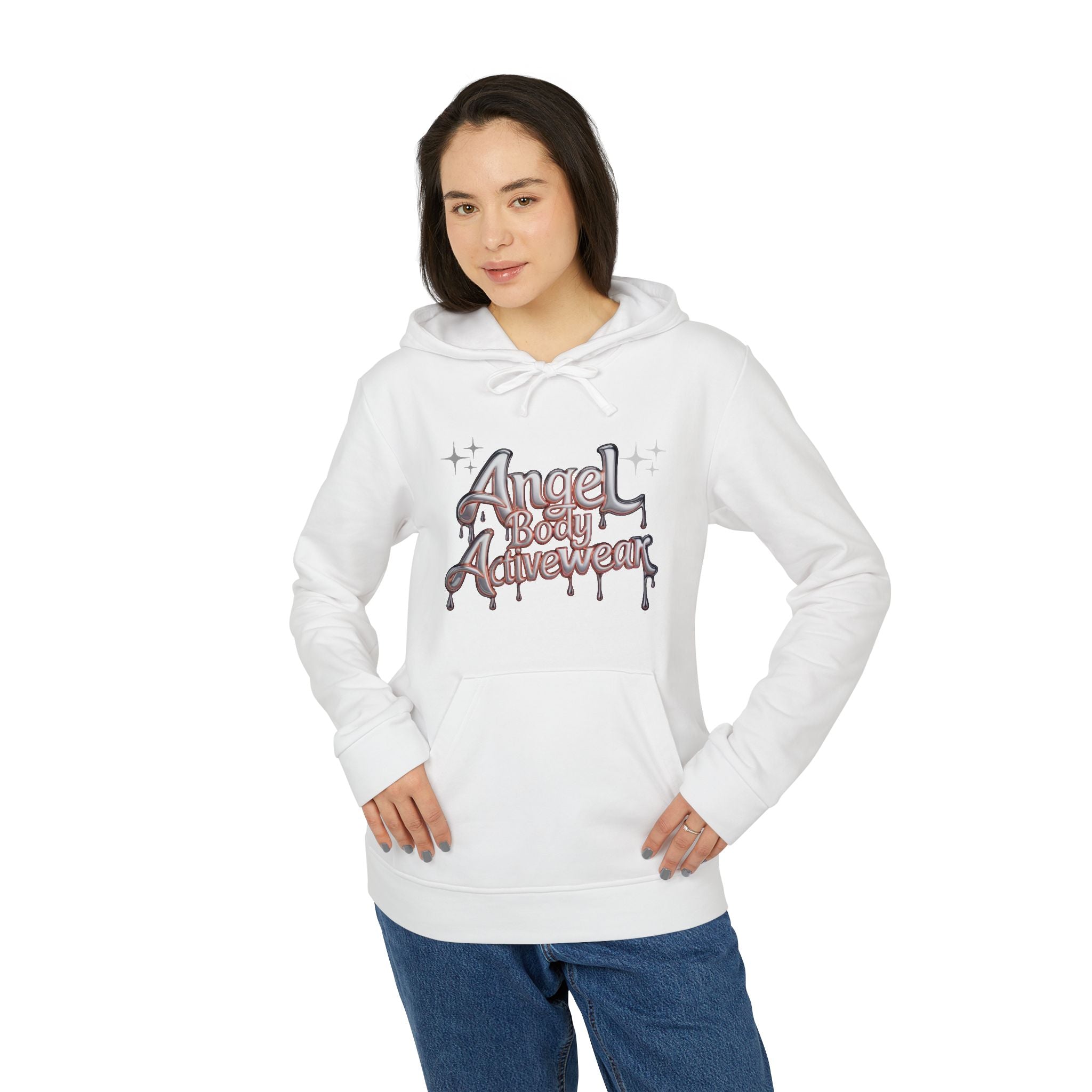 adidas® Unisex Fleece Hoodie - Angel Body