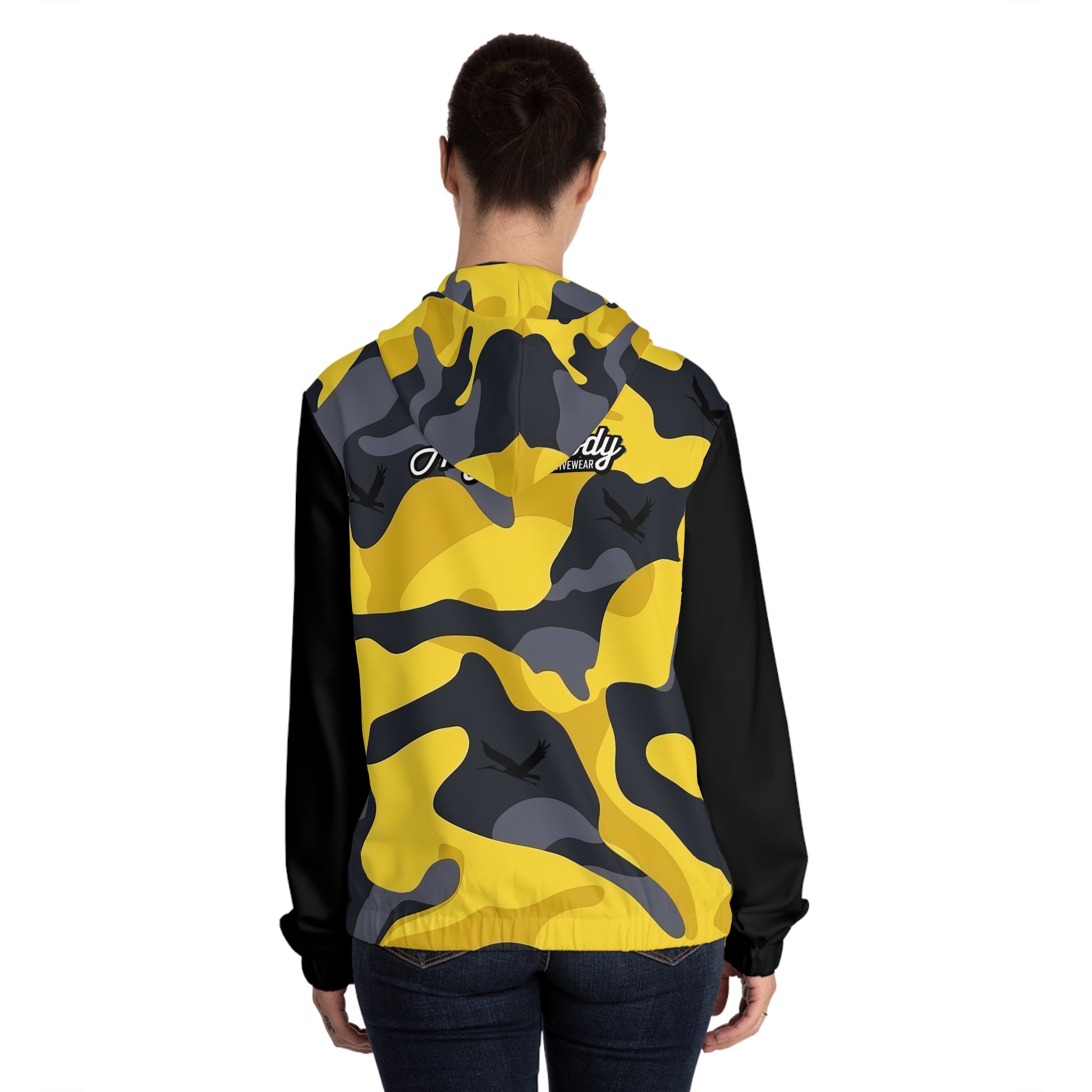Trendy Women's Camo Full-Zip Hoodie | Casual Style & Comfort - Angel Body