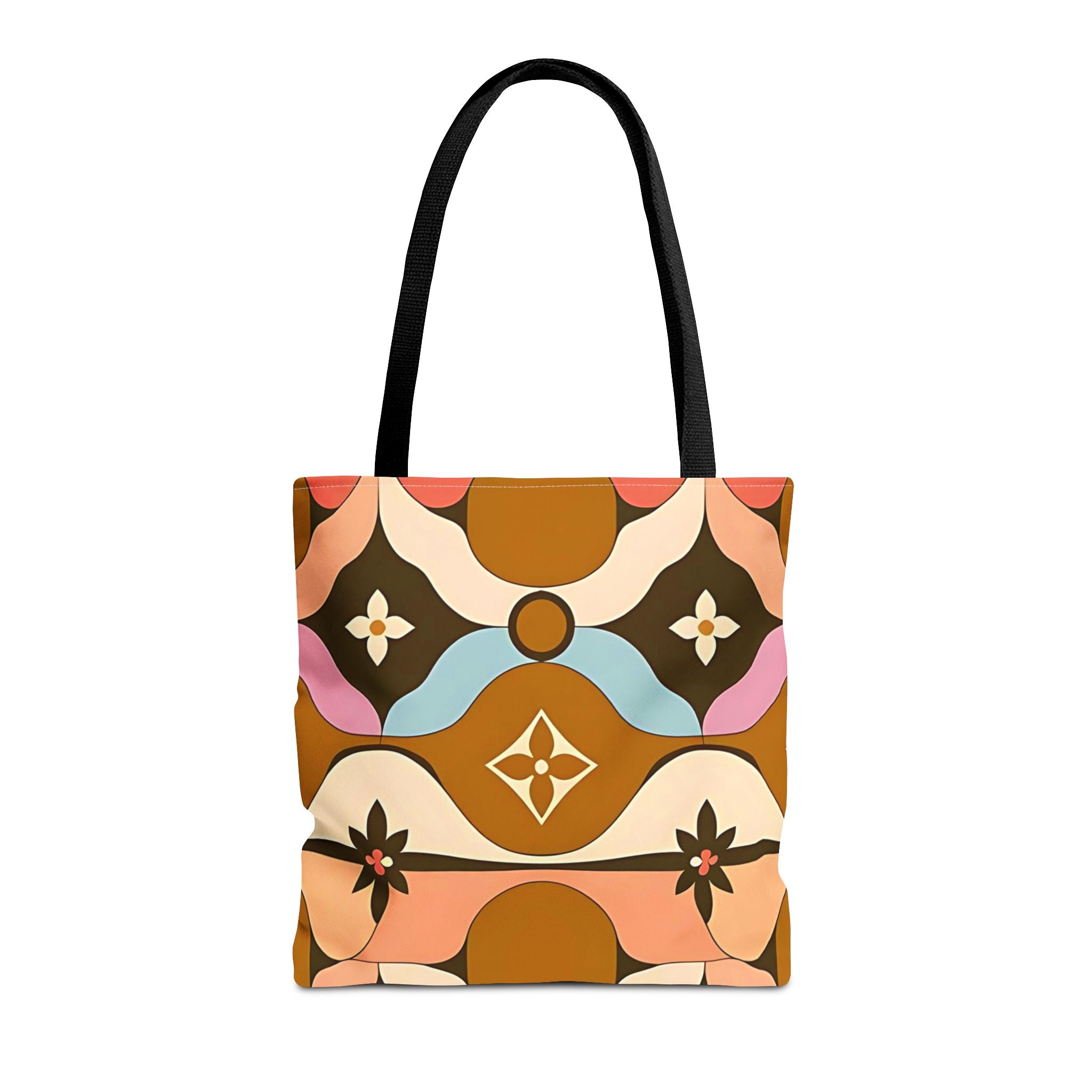 Boho Chic Tote Bag - Colorful Floral Design for Everyday Use - Angel Body