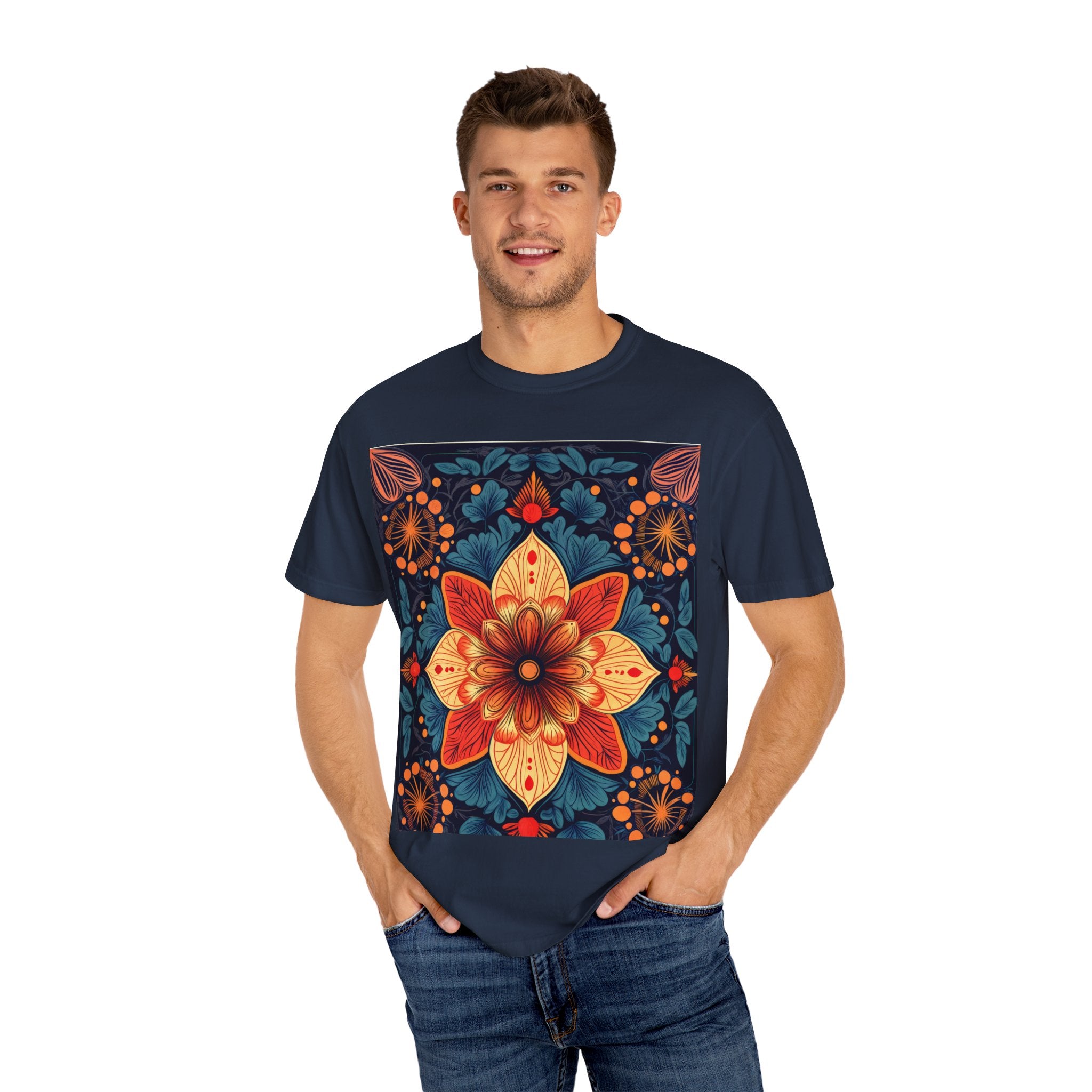 Mandala Style T-Shirt - Angel Body