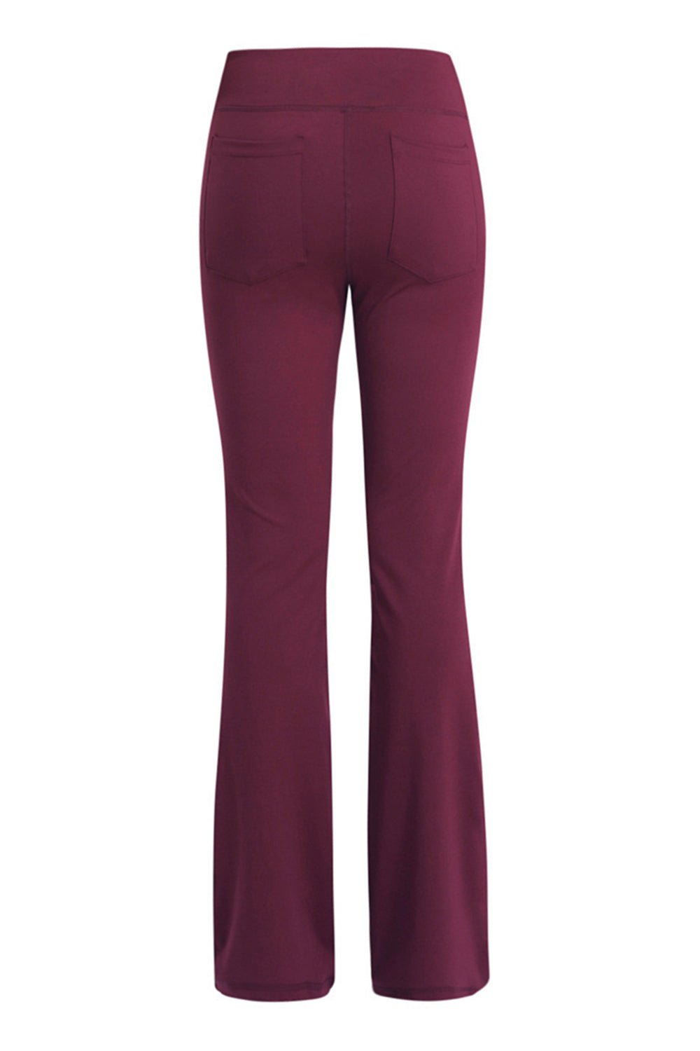 Pocketed High Waist Active Pants - Angel Body