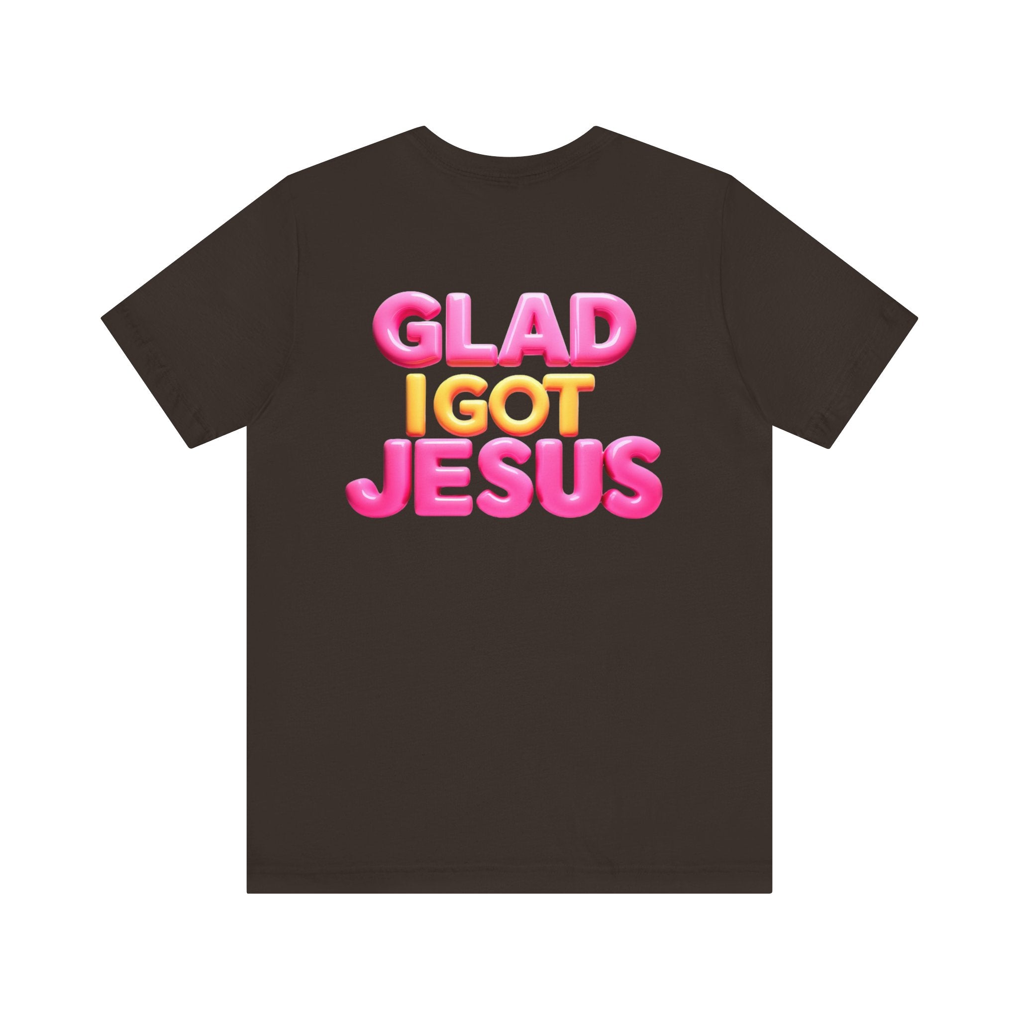Glad I Got Jesus Unisex Tee - Angel Body