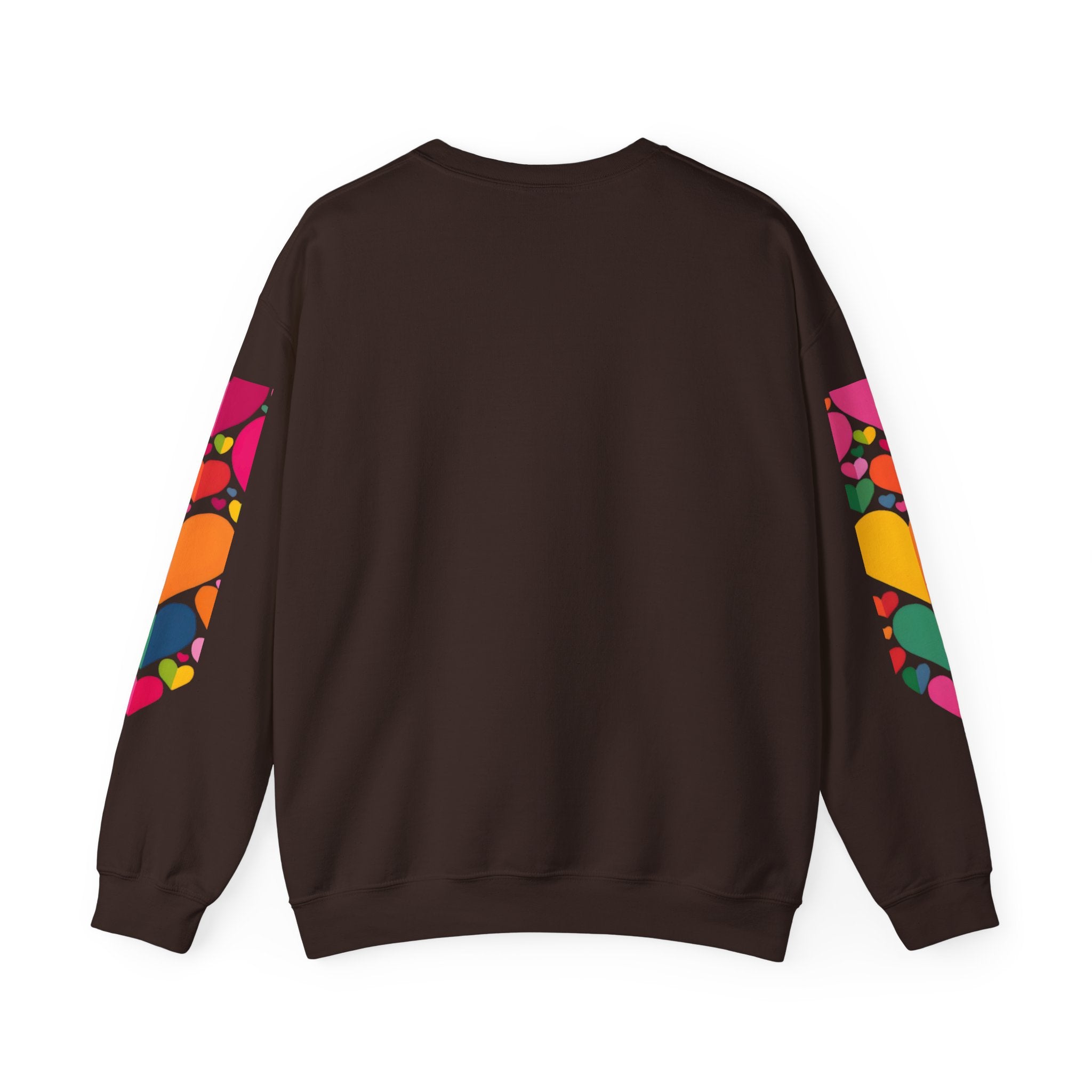 Have a Heart Unisex Sweatshirt - Colorful Valentine’s Day Crewneck for Comfort and Love - Angel Body