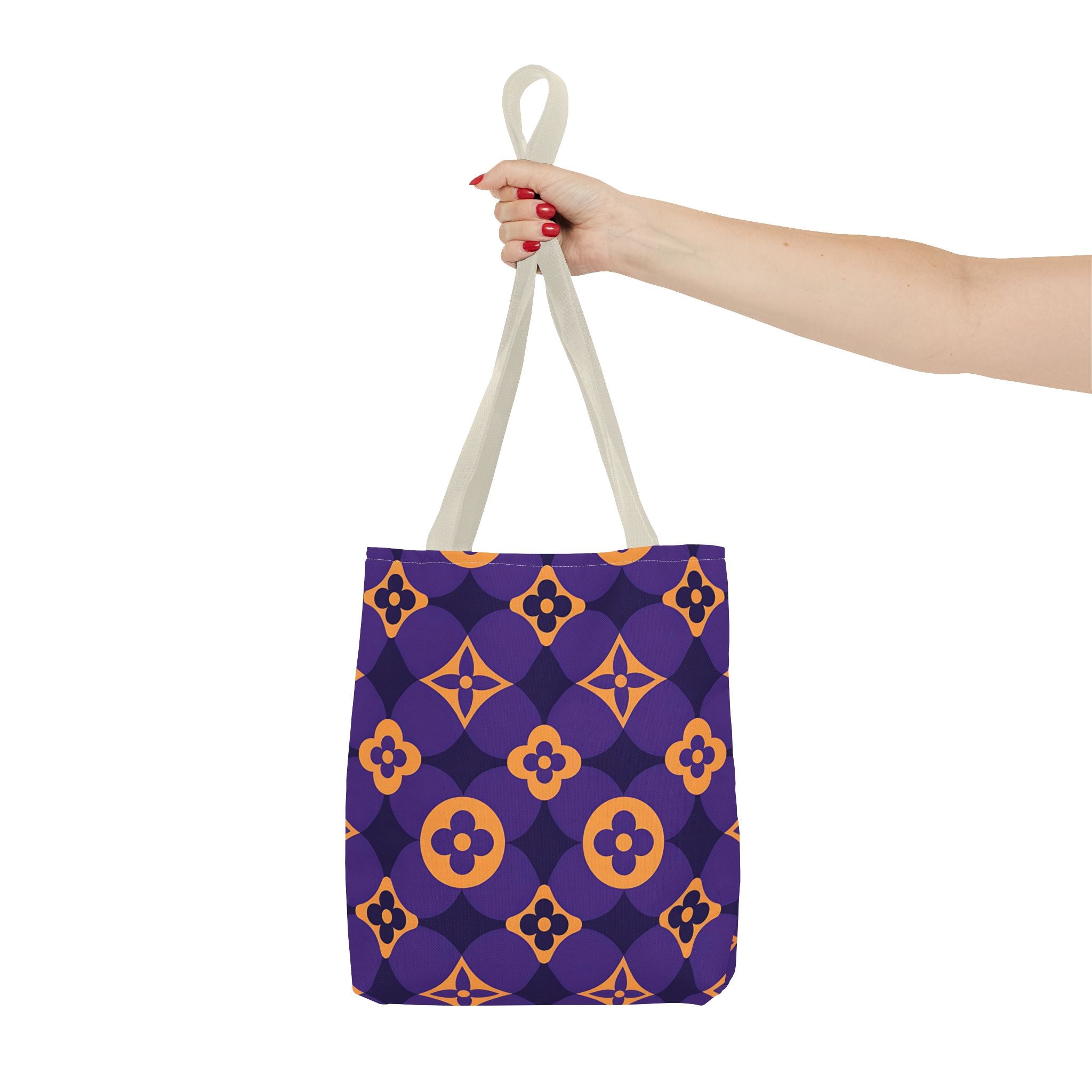 Colorful Floral Pattern Tote Bag - Stylish & Versatile Everyday Bag - Angel Body