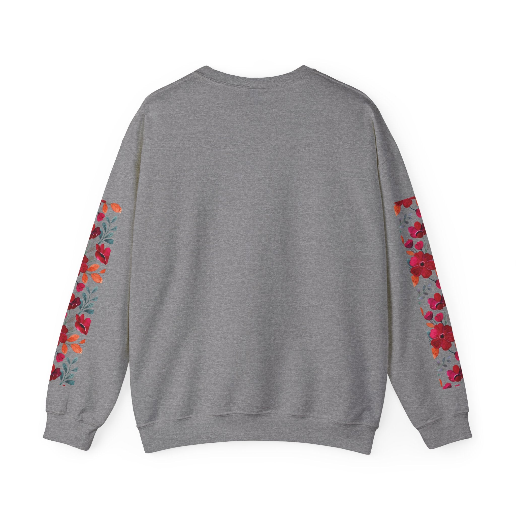 Abstract Art & Floral Sweatshirt - Angel Body