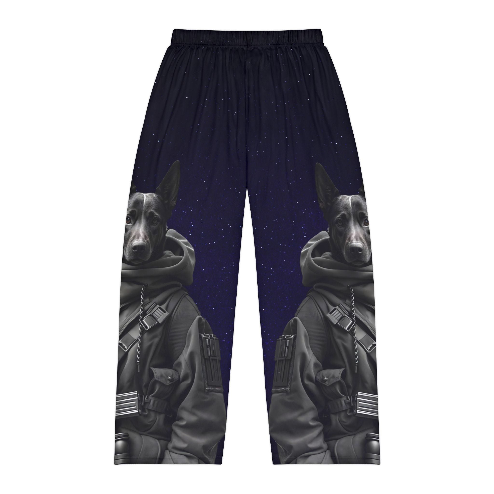 Cosmic Canine Adventure Pajama Pants - Angel Body