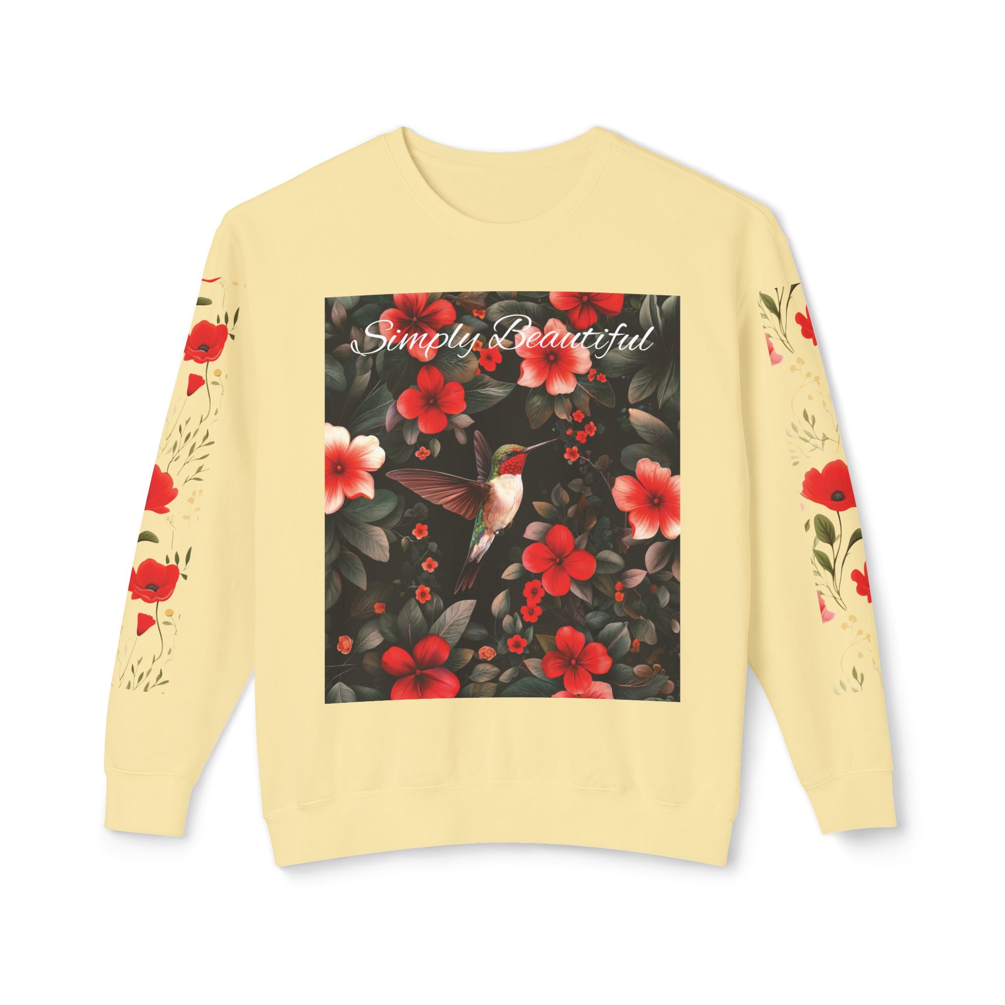 Humming Bird Lightweight Sweatshirt - Angel Body