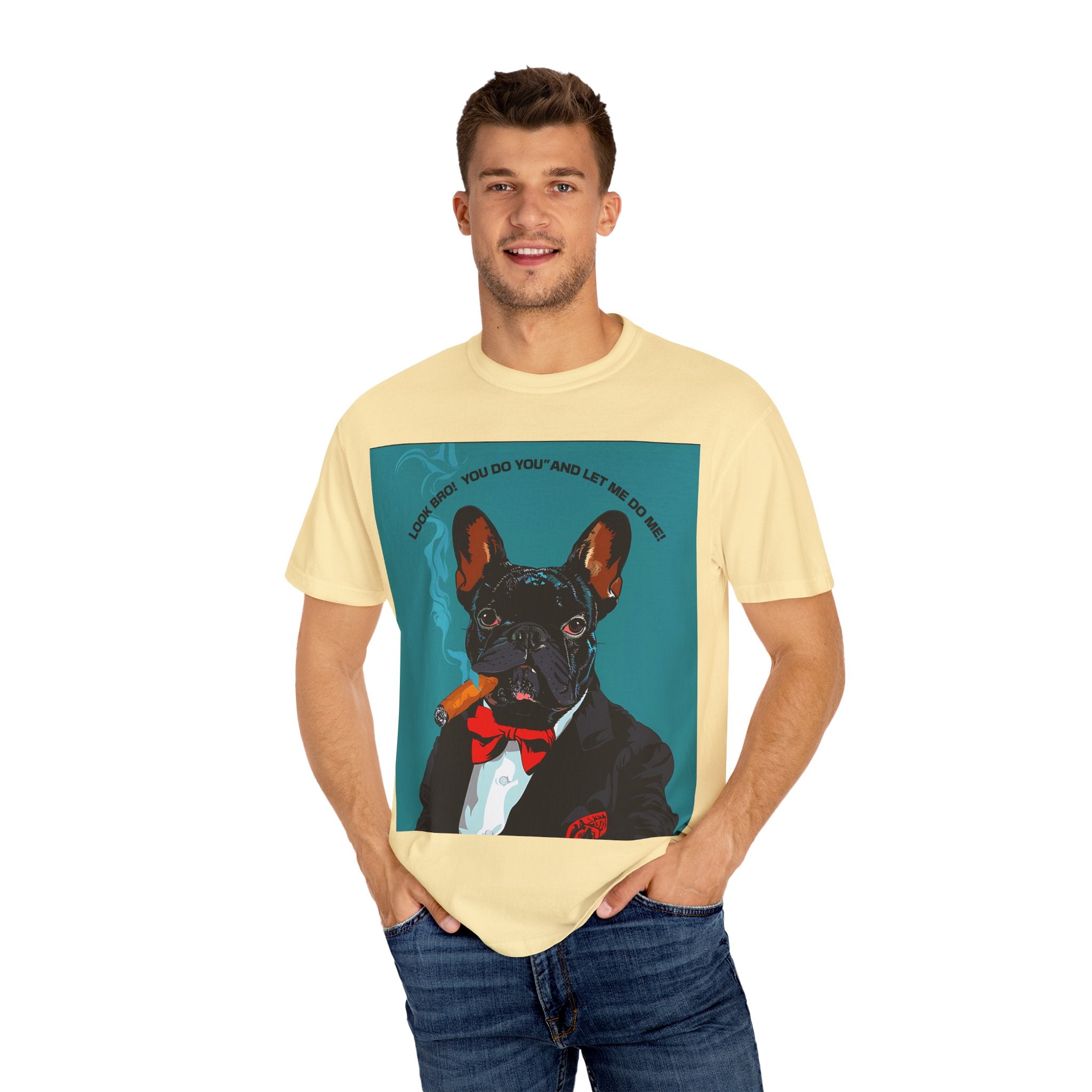 Pug Dog T-Shirt - Angel Body