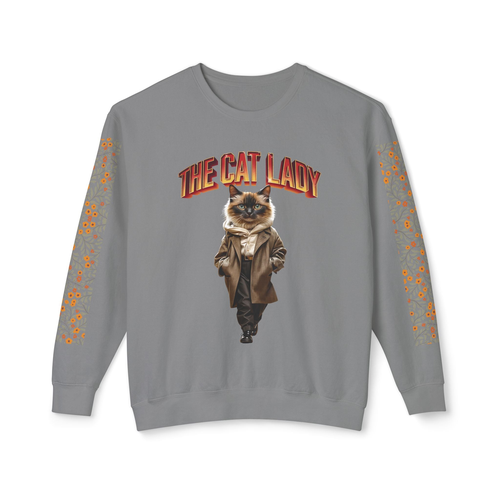 Unisex Lightweight Crewneck Sweatshirt - Angel Body