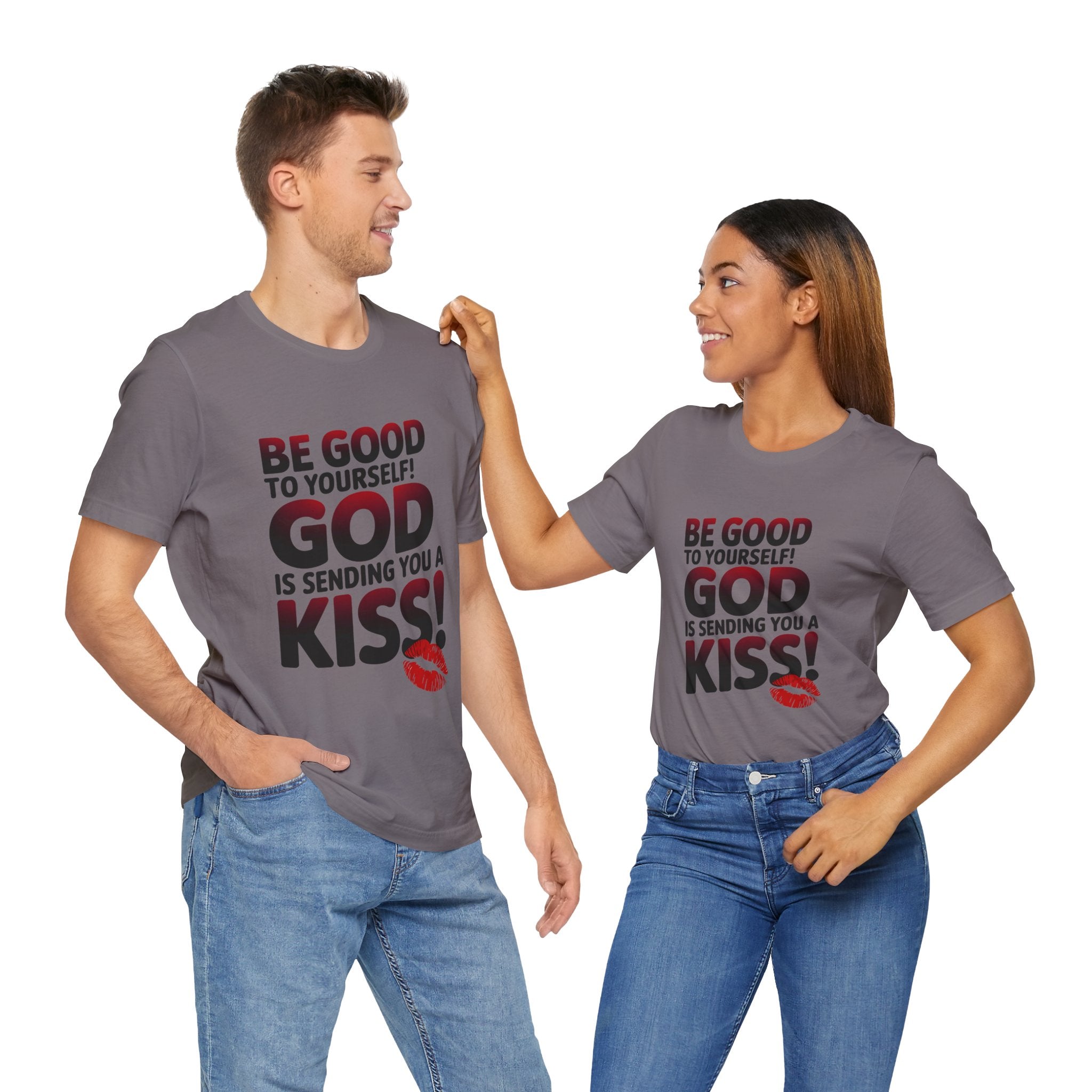 Inspirational Short Sleeve Tee - Angel Body