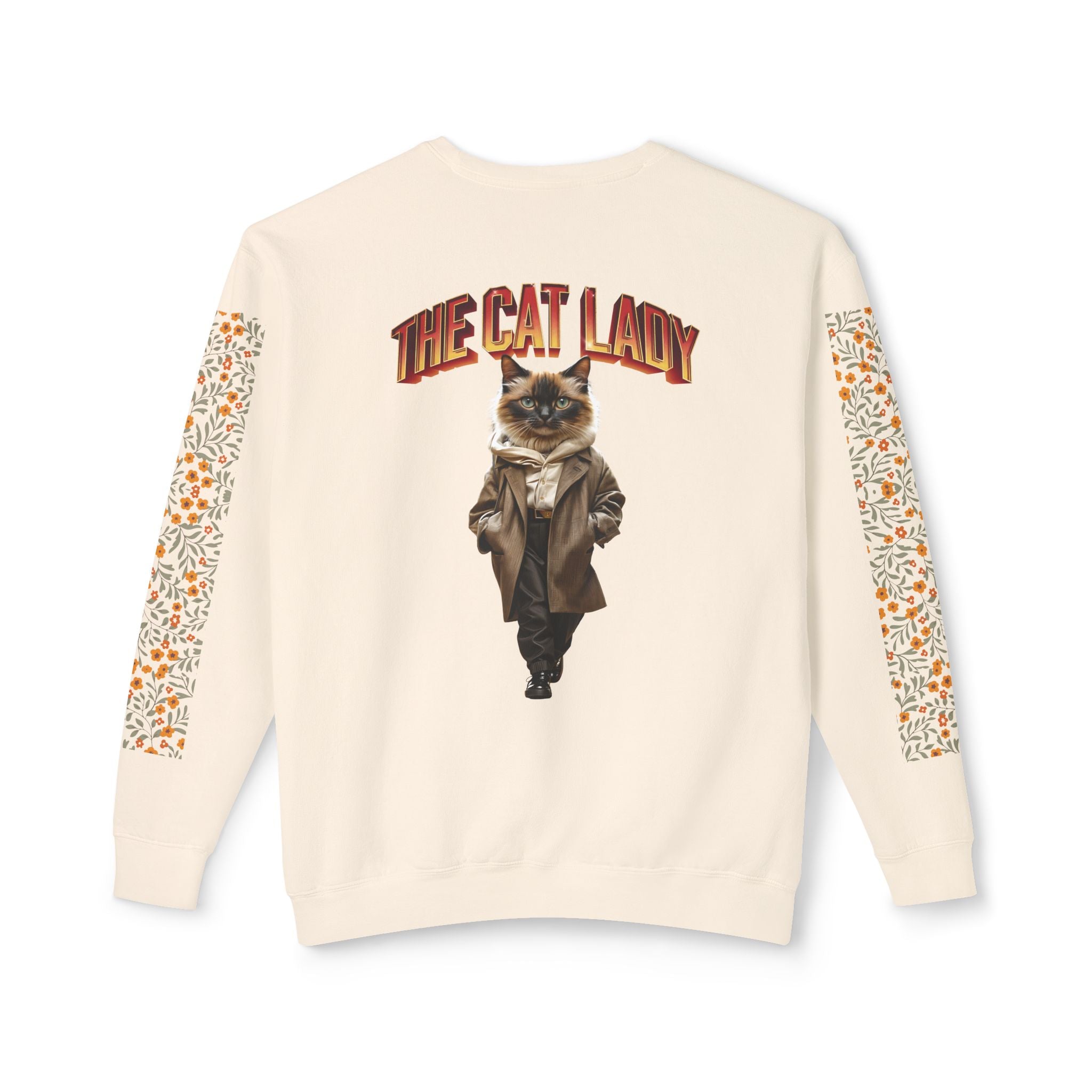 Unisex Lightweight Crewneck Sweatshirt - Angel Body