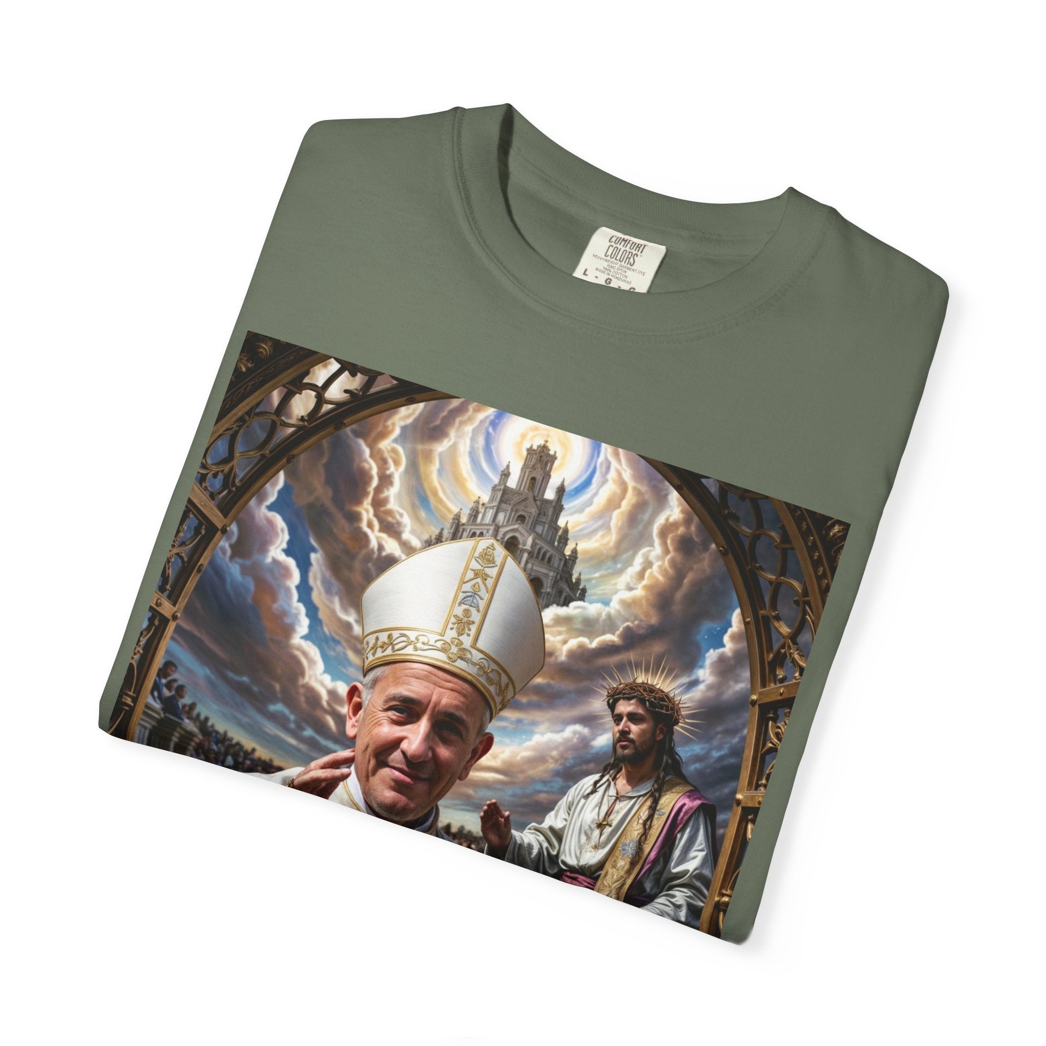Religious Inspirational Pope Unisex T-Shirt - Angel Body