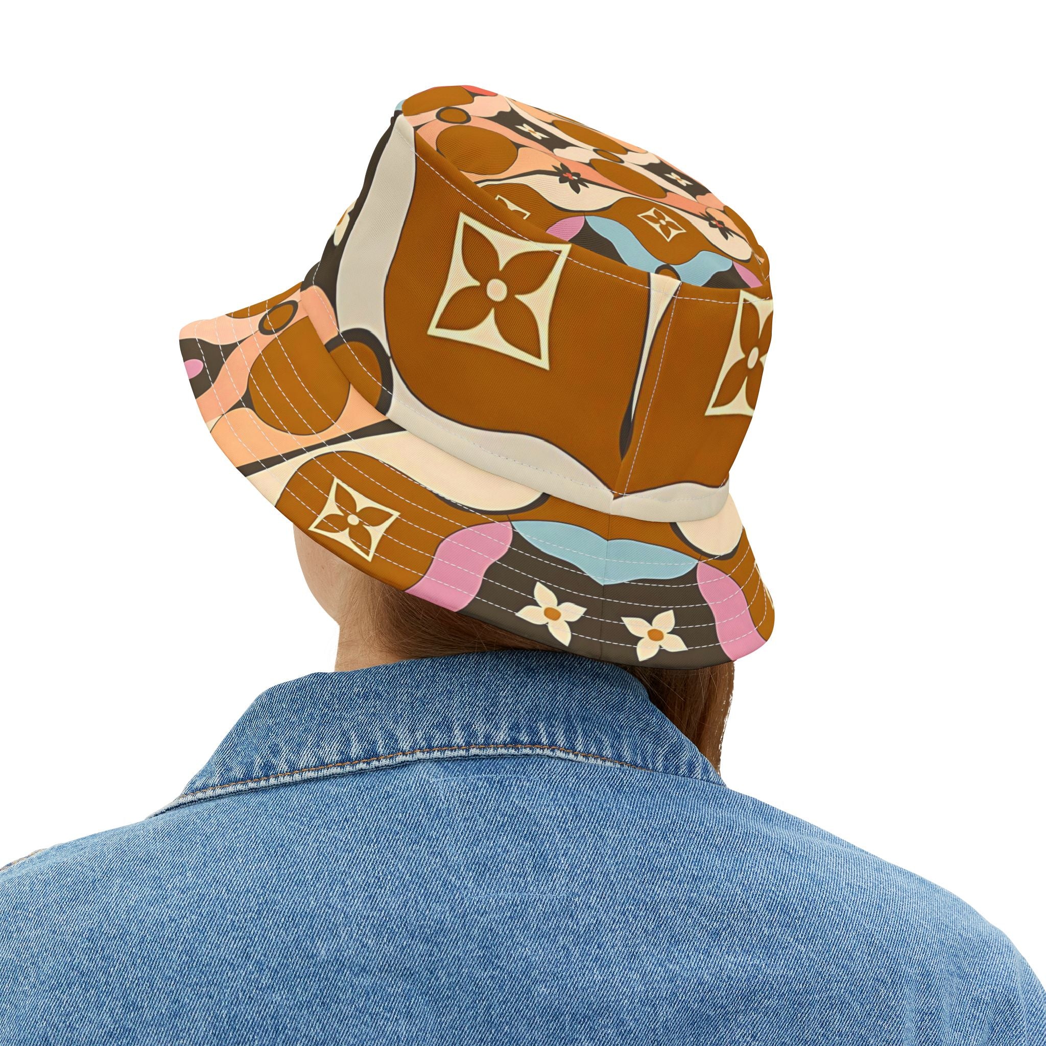 Bohemian Bucket Hat, Trendy Fall Accessory, Unique Gift for Her, Festival Wear, Summer Style, Sun Protection Hat