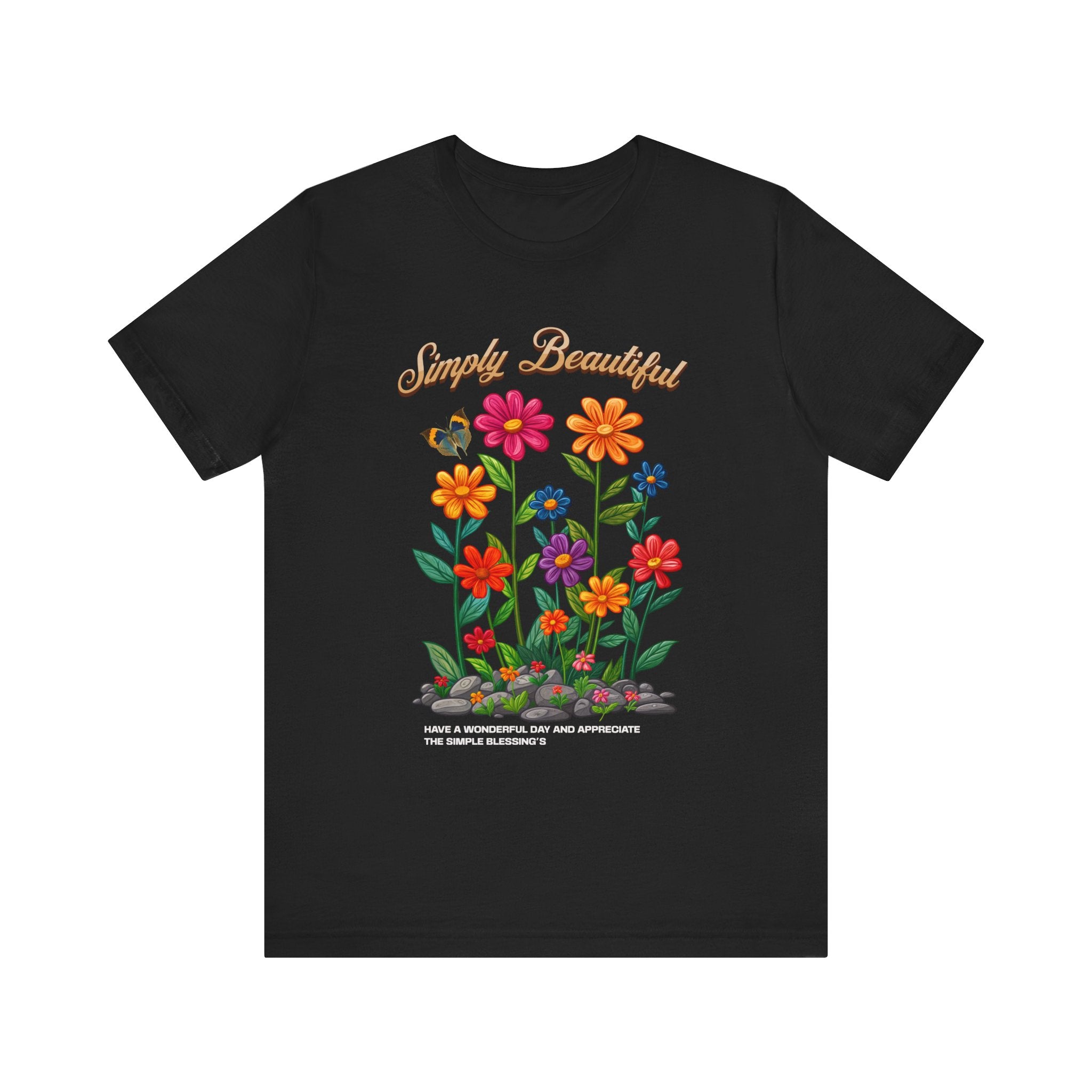 Unisex Jersey Short Sleeve Tee: Simply Beautiful 2 - Angel Body