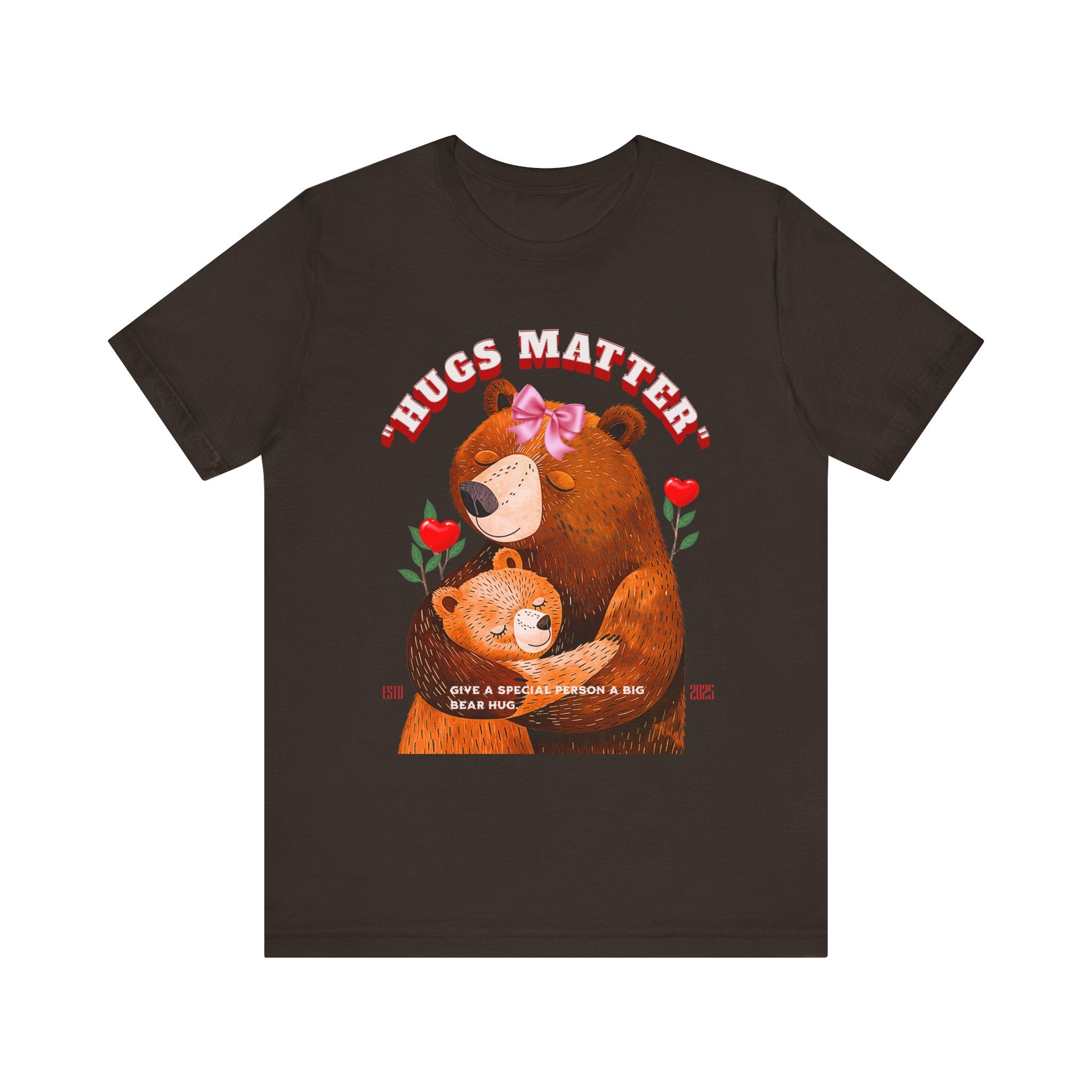 Unisex Jersey Short Sleeve Tee Hugs Matter - Angel Body