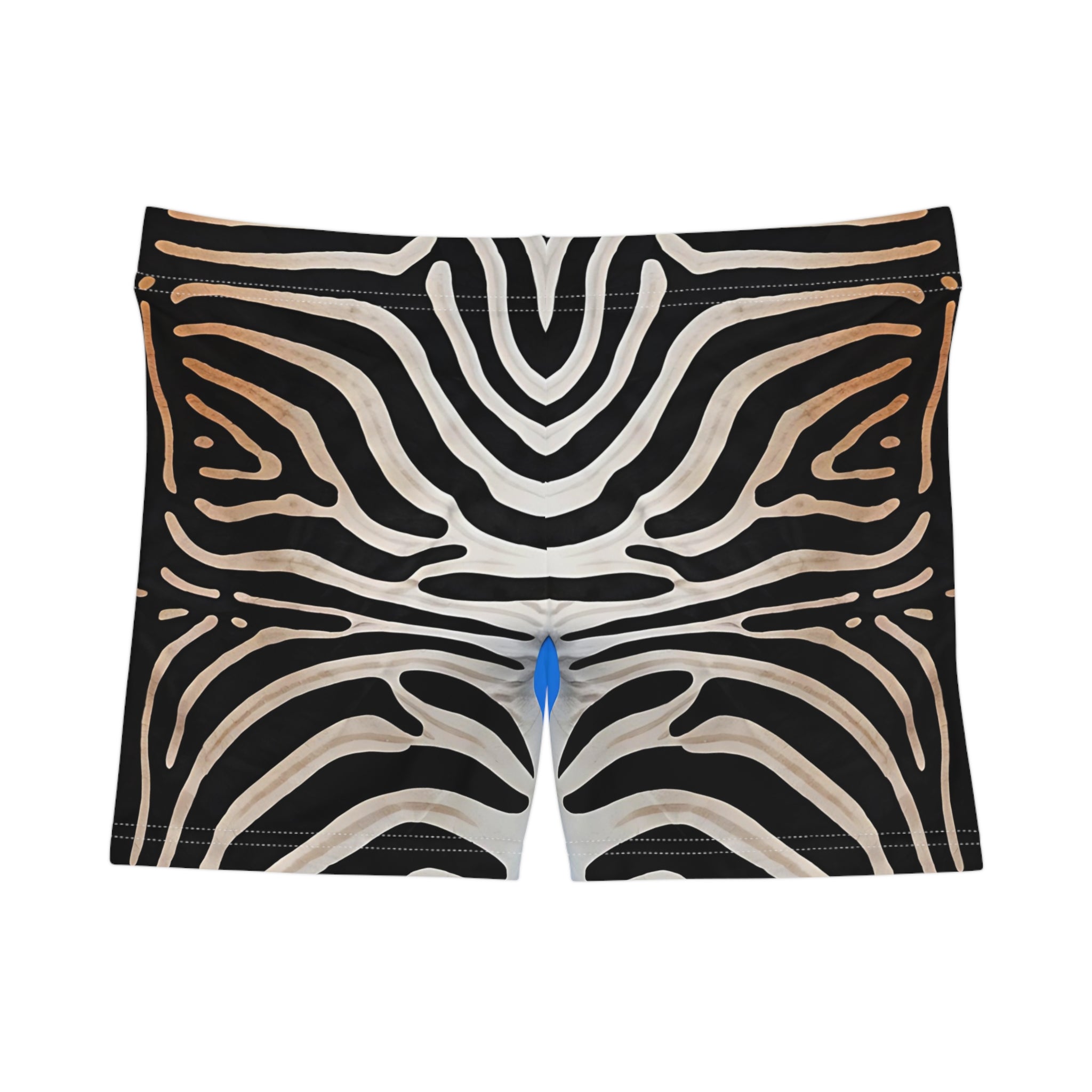Zebra Print Women's Shorts - Stylish Summer Casual Wear - Angel Body
