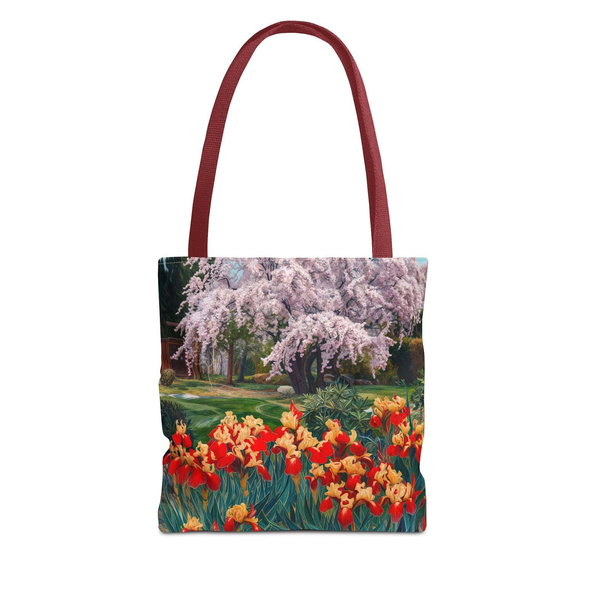 Nature-Inspired Floral Tote Bag - Perfect for Spring Celebrations - Angel Body