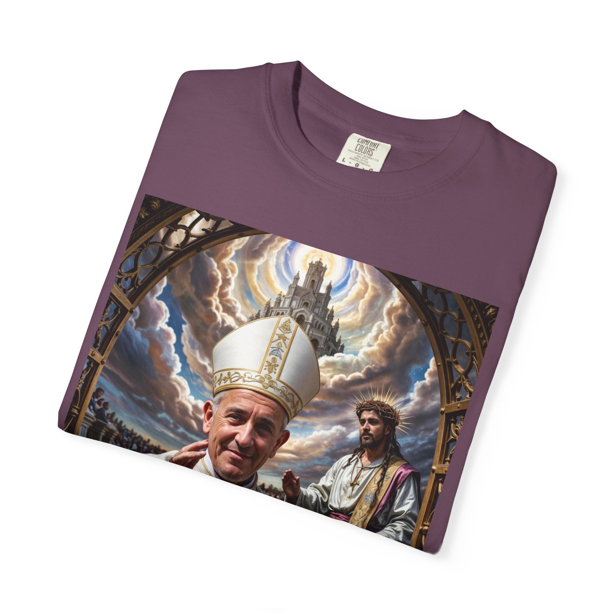 Religious Inspirational Pope Unisex T-Shirt - Angel Body