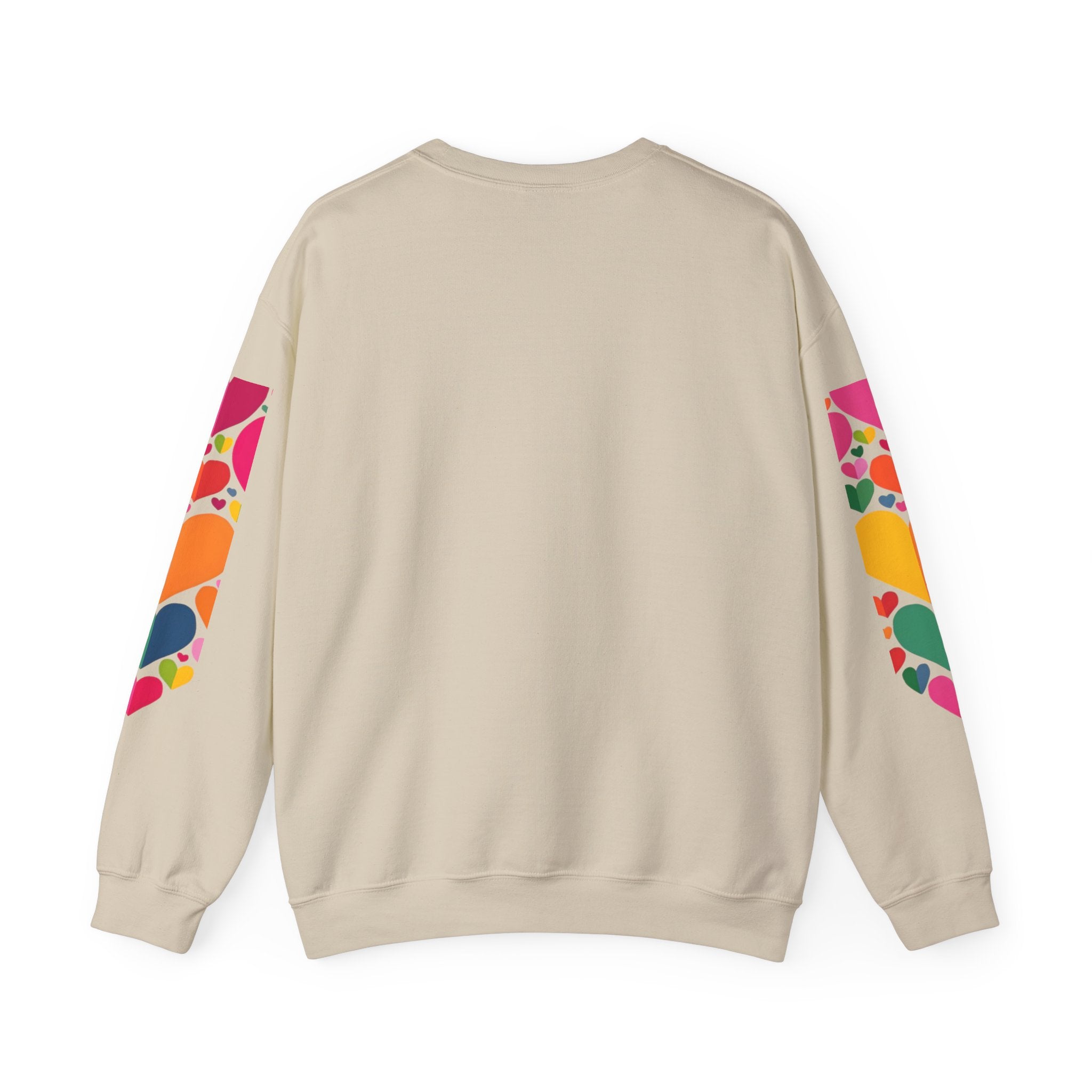 Have a Heart Unisex Sweatshirt - Colorful Valentine’s Day Crewneck for Comfort and Love - Angel Body