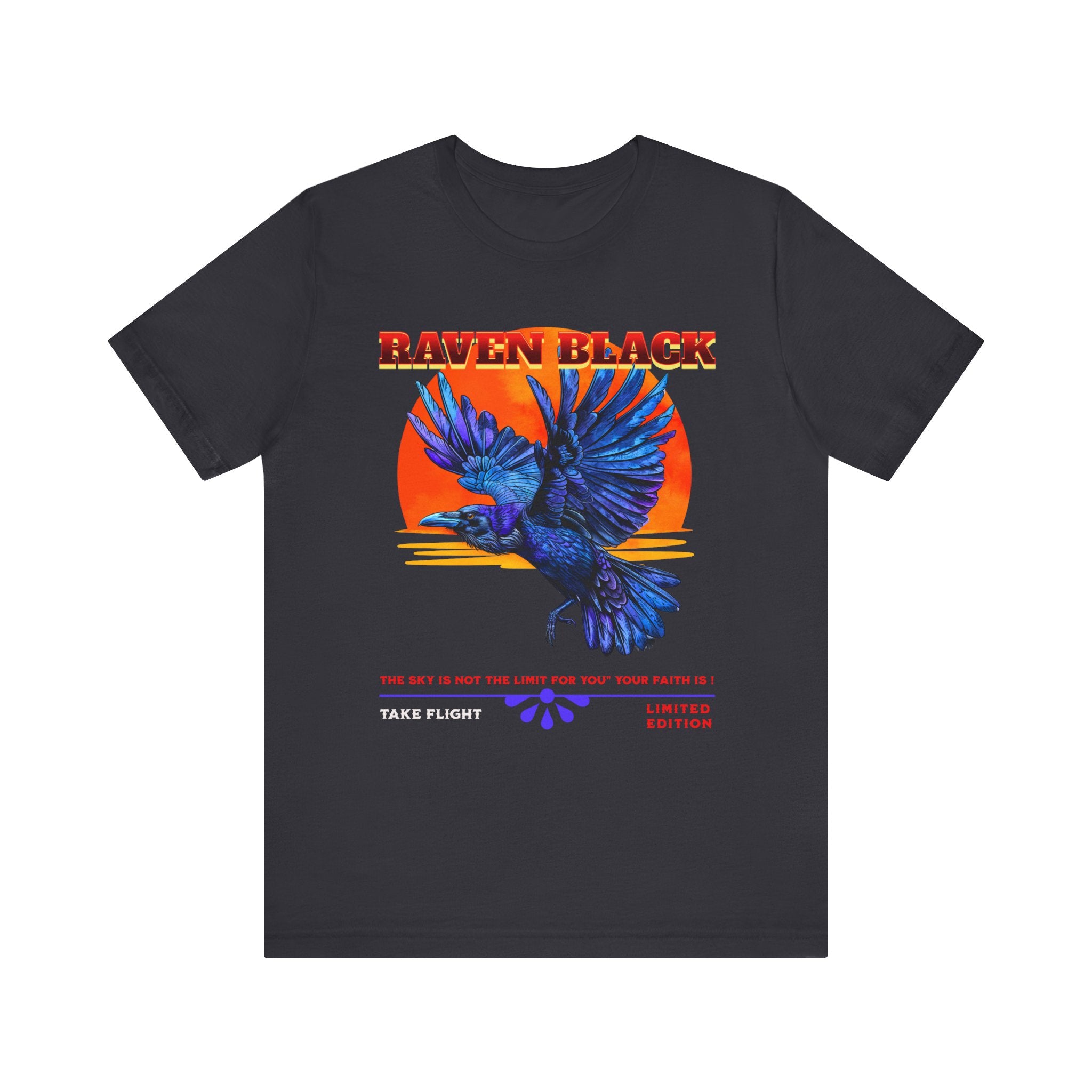 Unisex Jersey Short Sleeve Tee Title RAVEN BLACK /HAVE FAIHT - Angel Body