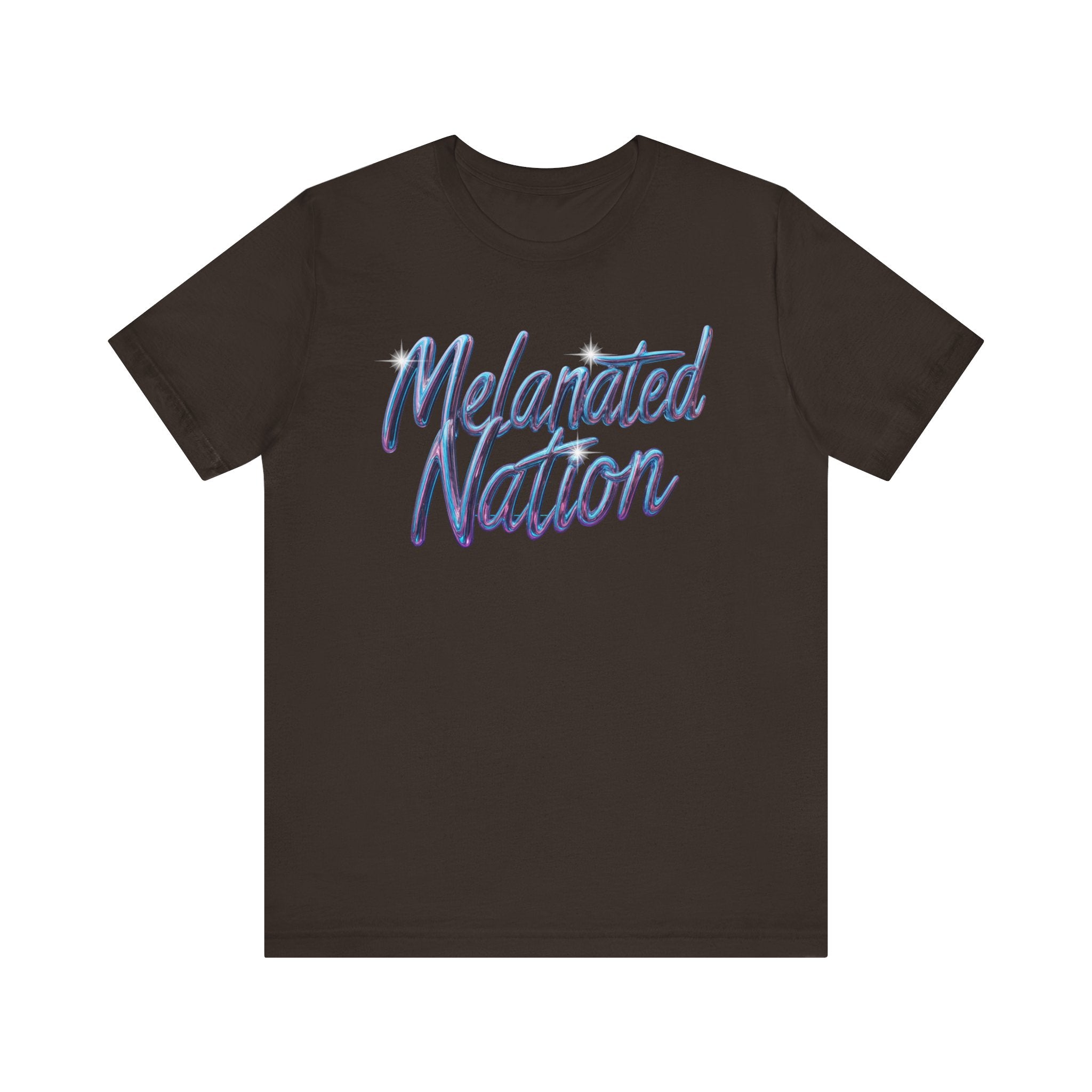 Unisex Jersey Short Sleeve Tee Melanated Nation - Angel Body
