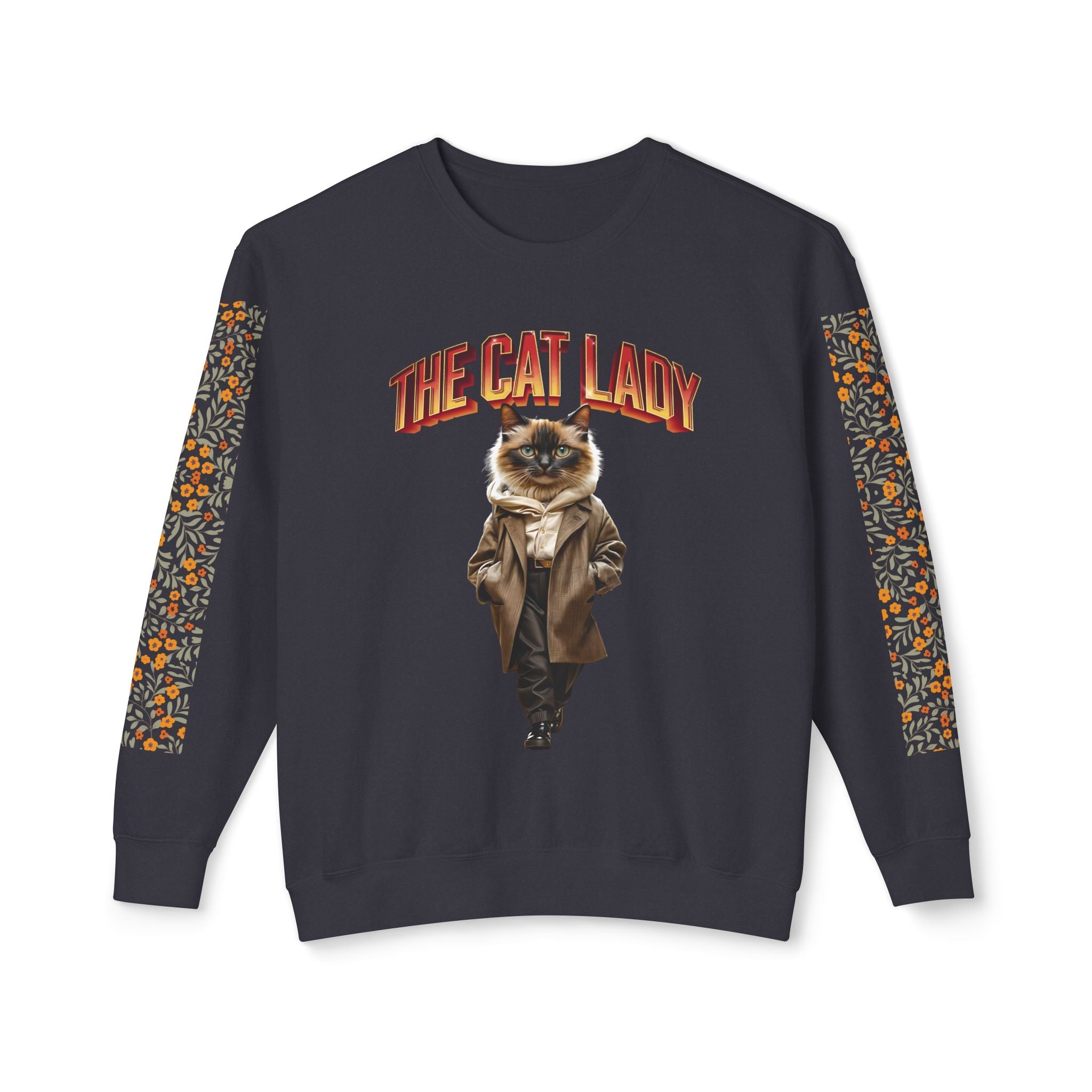 Unisex Lightweight Crewneck Sweatshirt - Angel Body