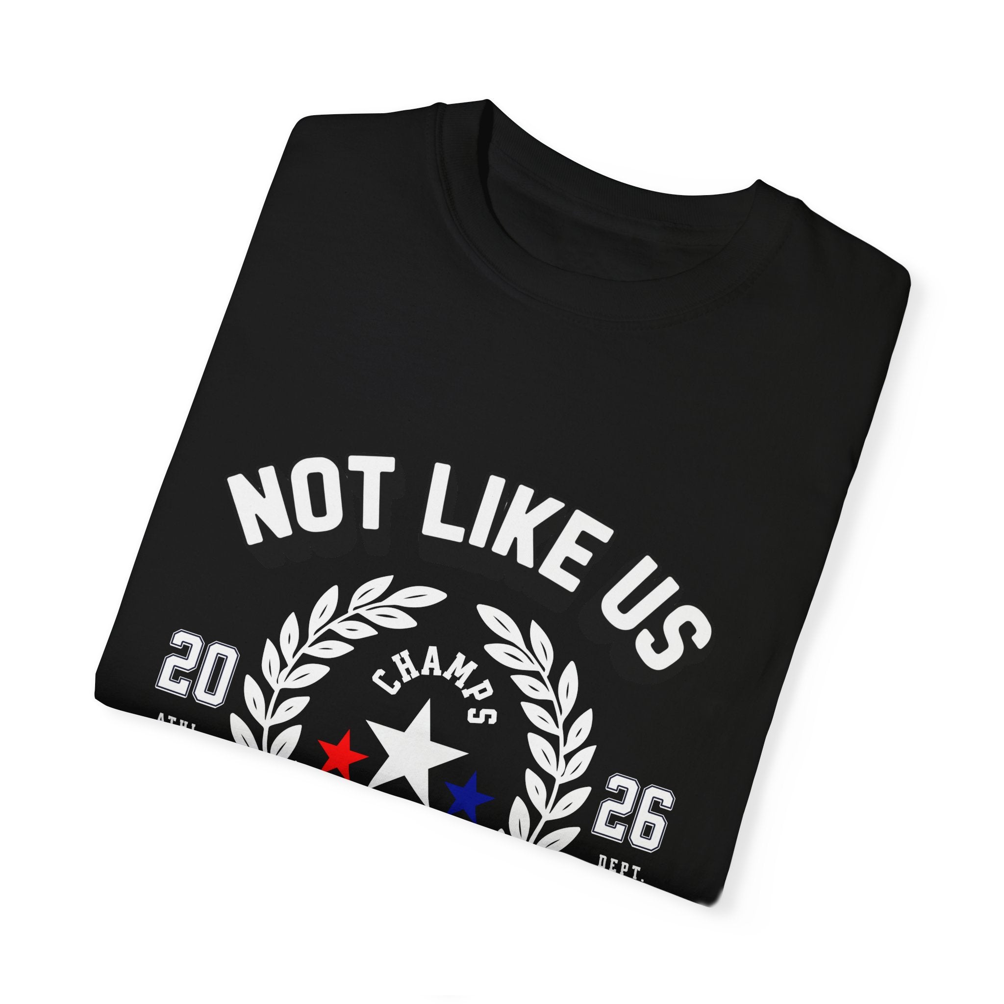 Unisex Garment-Dyed T-Shirt - 'Not Like Us' All Stars Tee - Angel Body