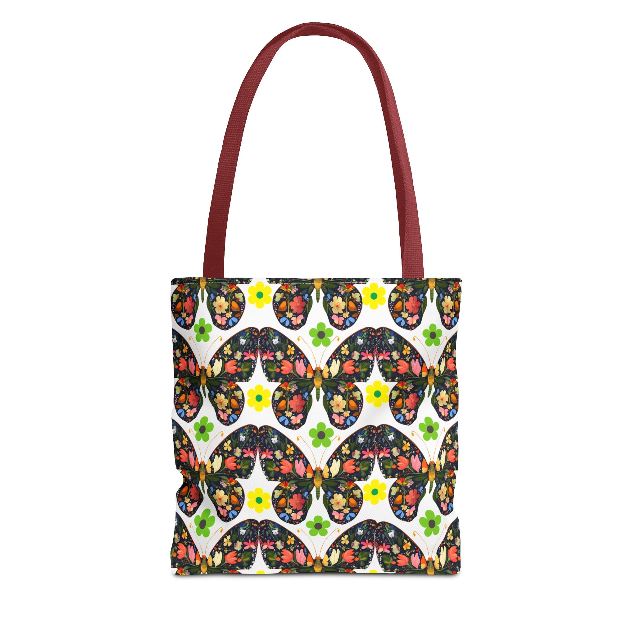 Floral Butterfly Tote Bag - Perfect for Spring Outings and Everyday Use - Angel Body