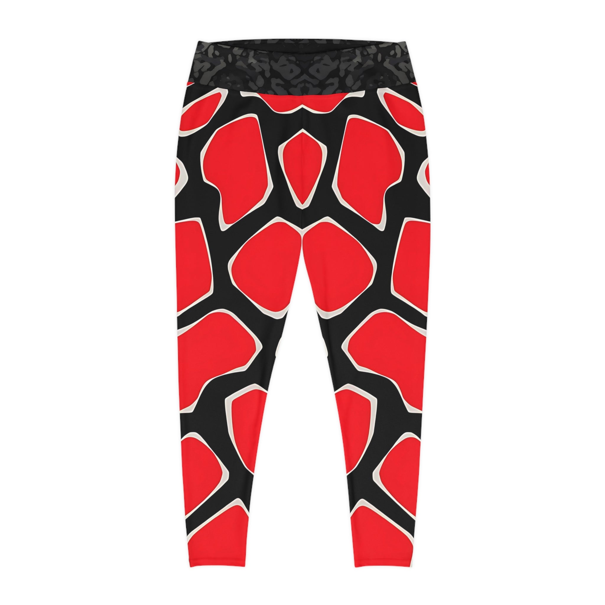 Woman Bold Pattern Plus Size Leggings for Comfort & Style - Angel Body