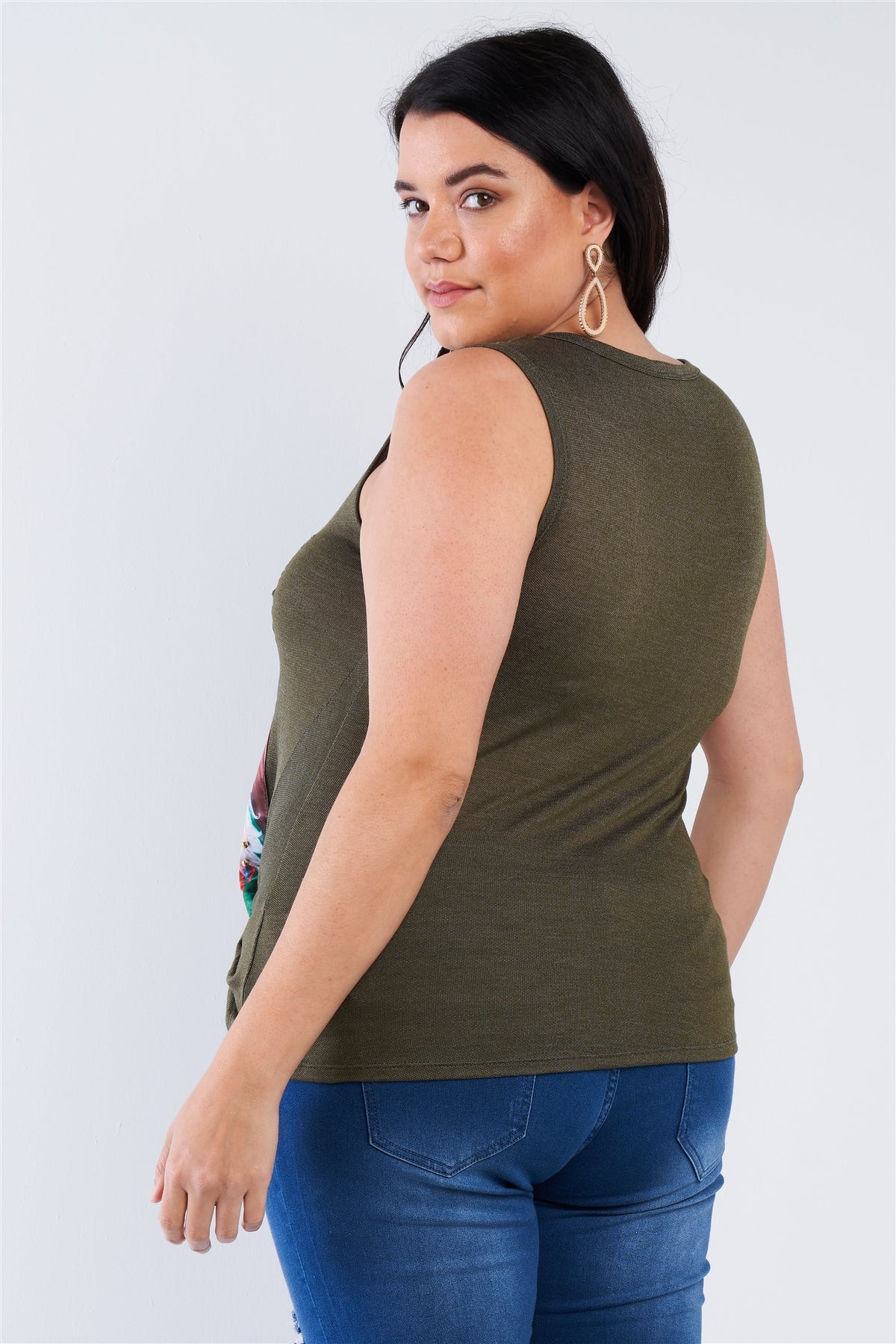 Plus Size Shady Girl Graphic Top - Angel Body