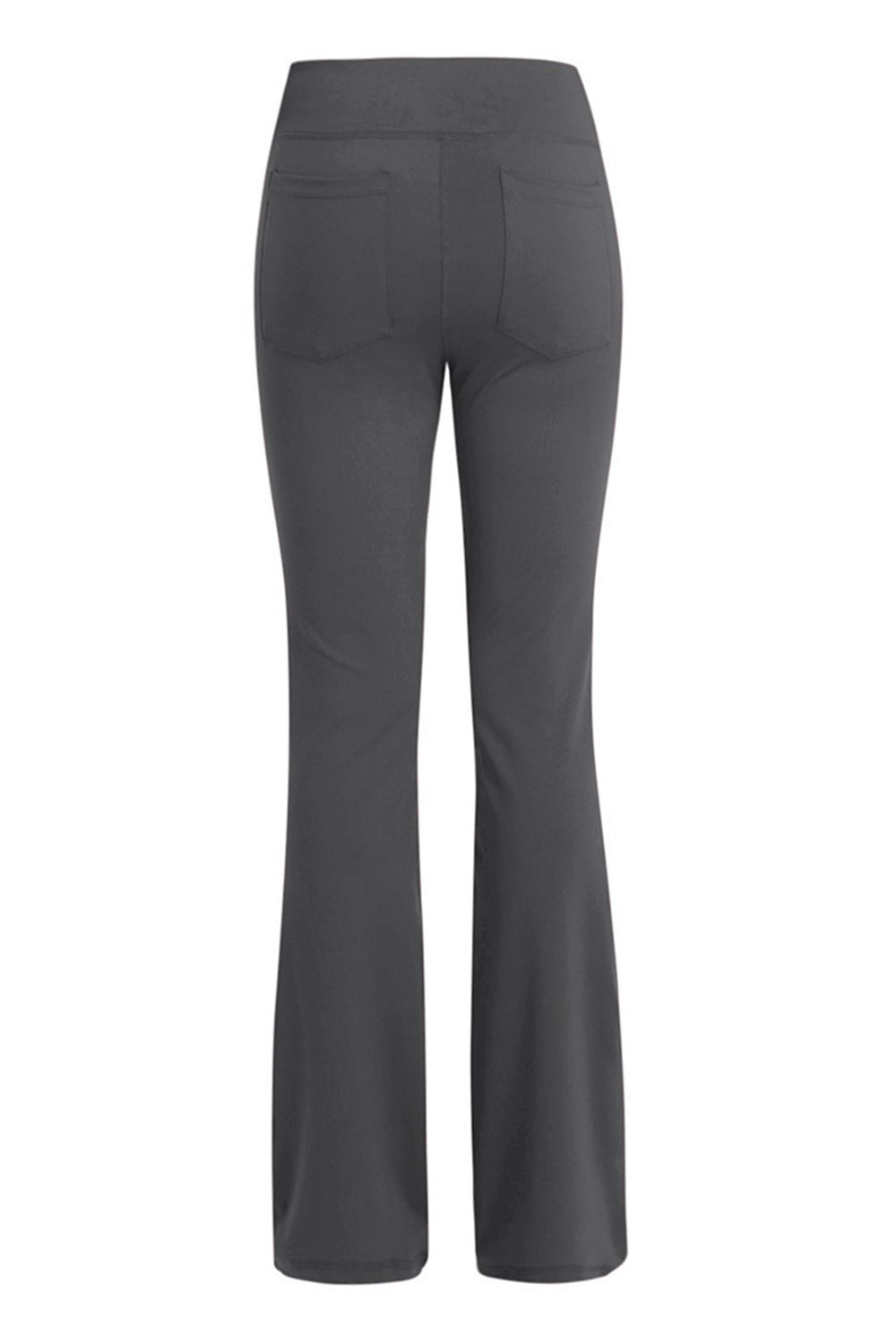 Pocketed High Waist Active Pants - Angel Body