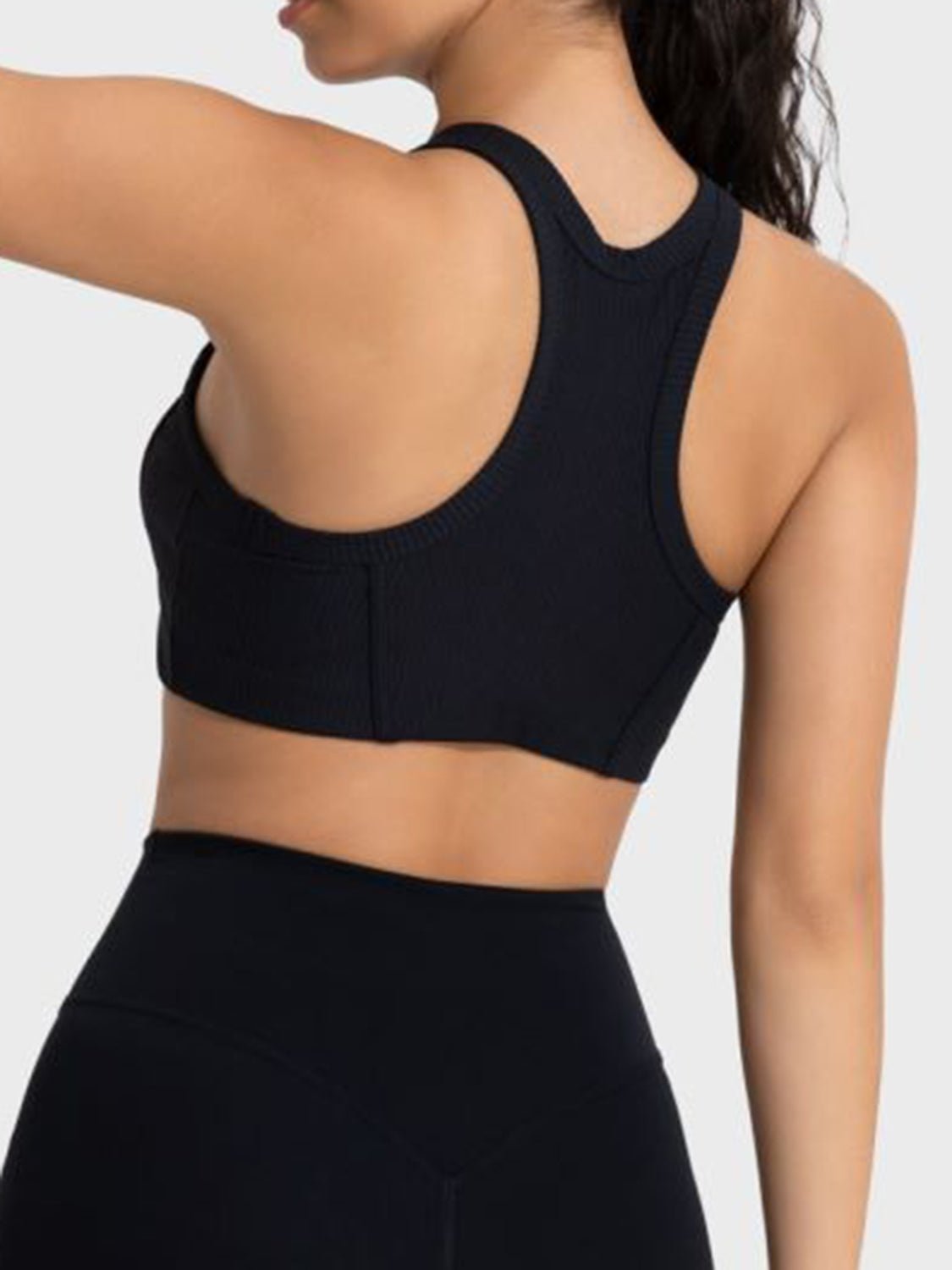 Wide Strap Cropped Sport Tank - Angel Body